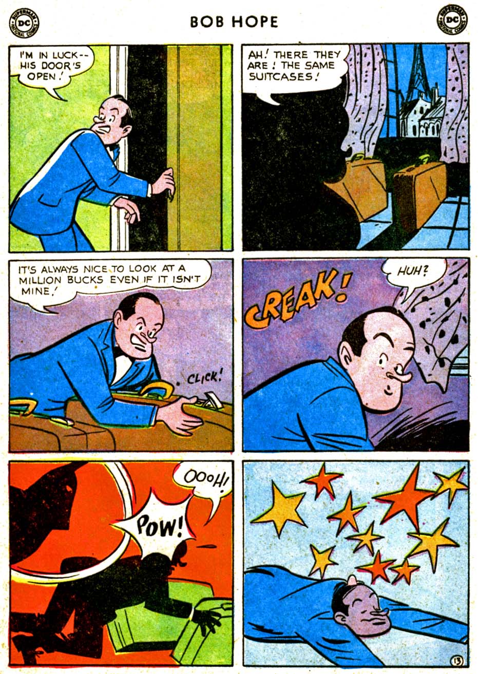 Read online The Adventures of Bob Hope comic -  Issue #66 - 17