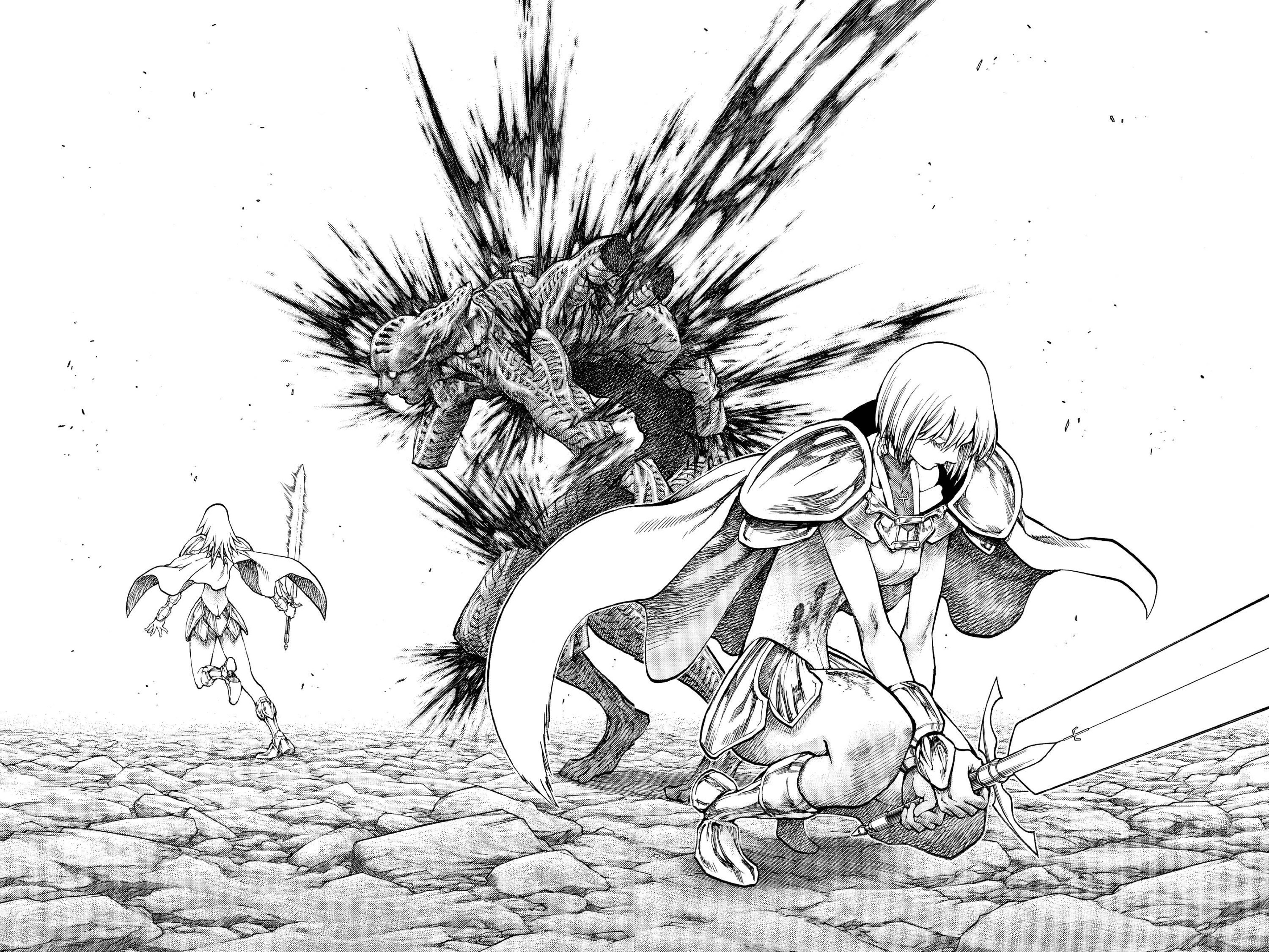 Read online Claymore comic -  Issue #6 - 57