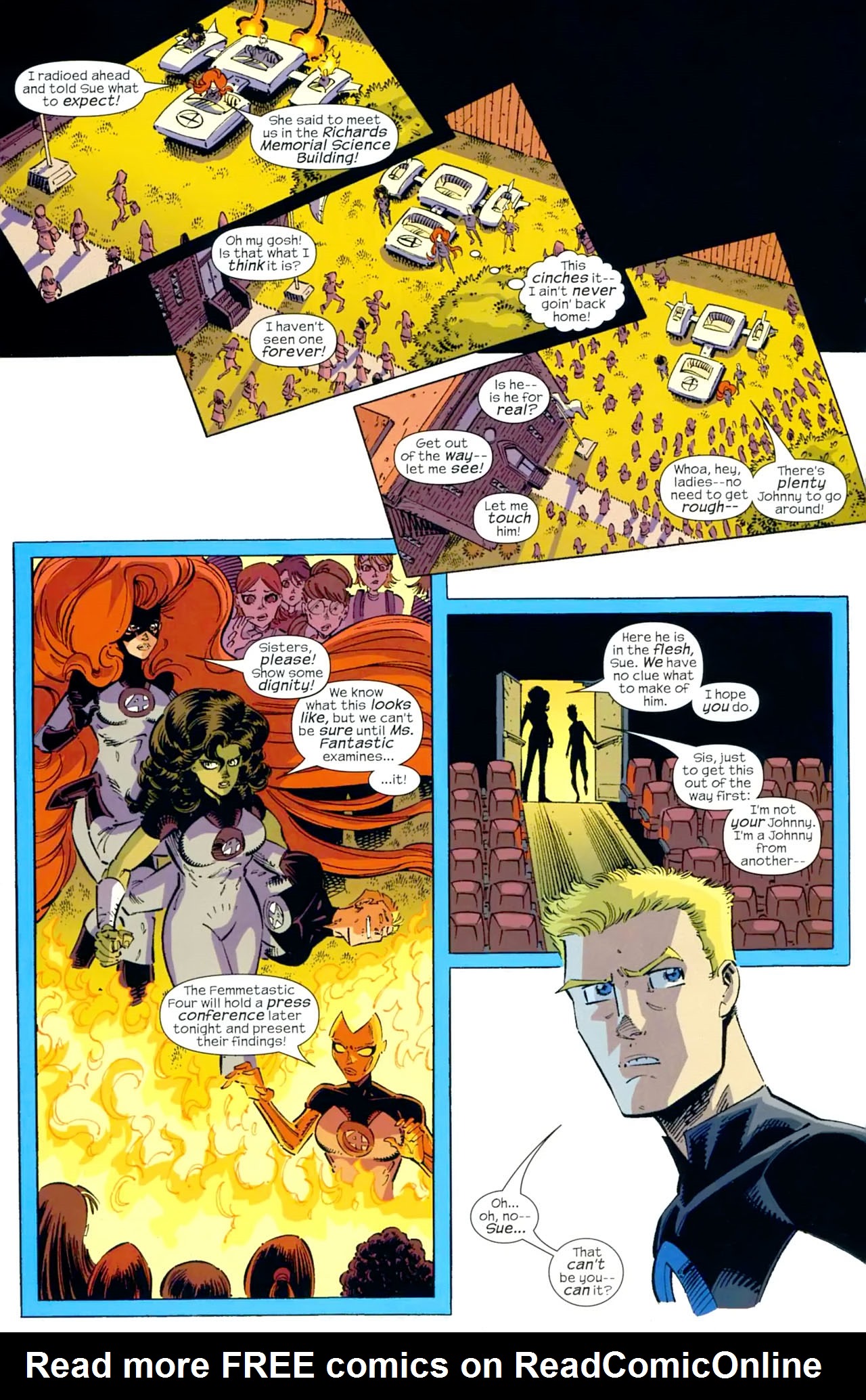 Read online Marvel Adventures Fantastic Four comic -  Issue #25 - 14