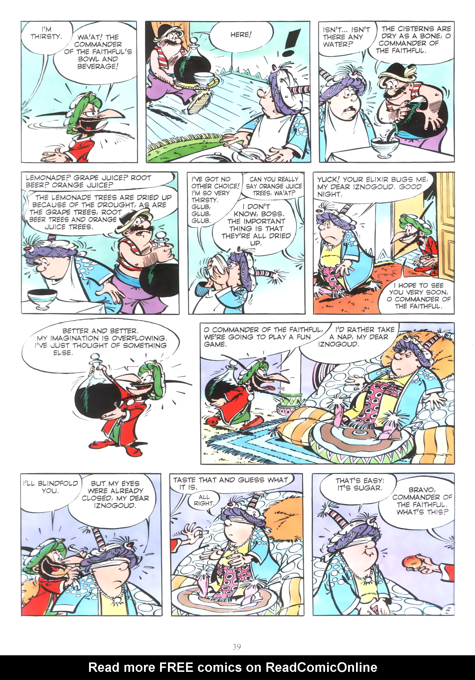 Read online Iznogoud comic -  Issue #2 - 37