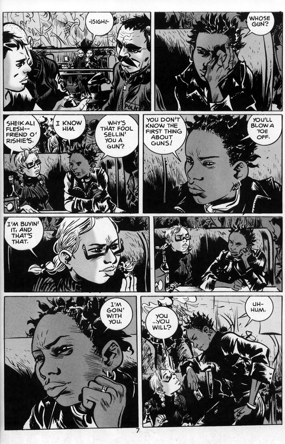 Read online 100% comic -  Issue #1 - 9