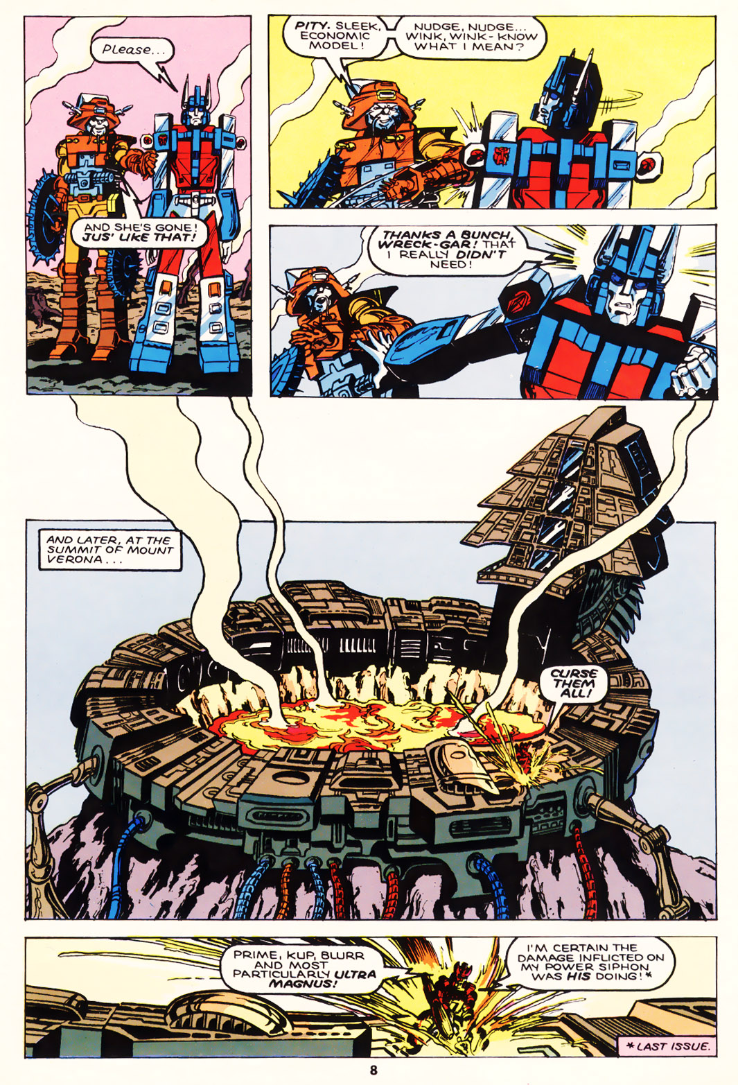 Read online The Transformers (UK) comic -  Issue #119 - 8