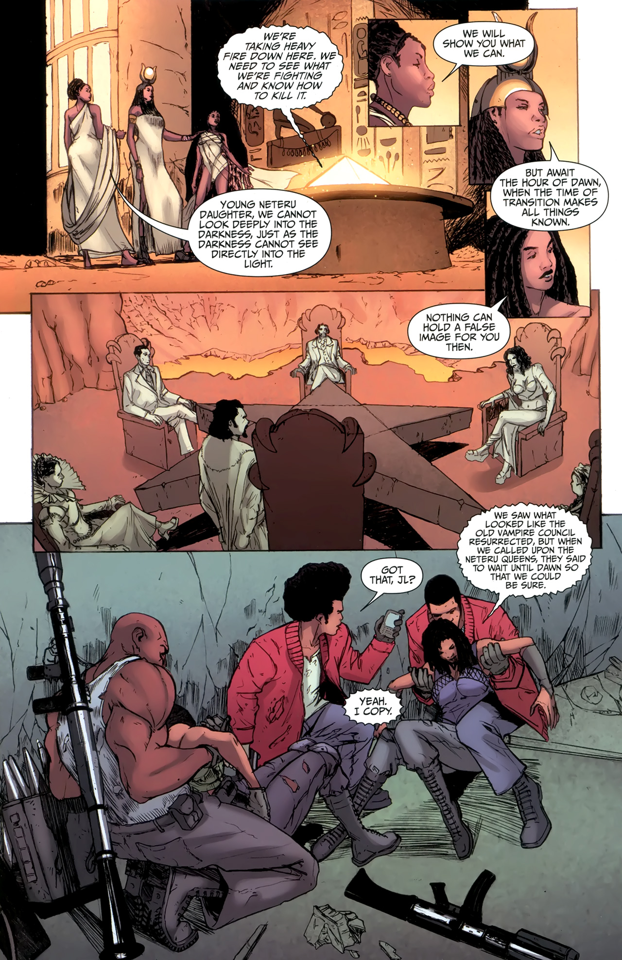 Read online L.A. Banks' Vampire Huntress: Dawn and Darkness comic -  Issue #4 - 14