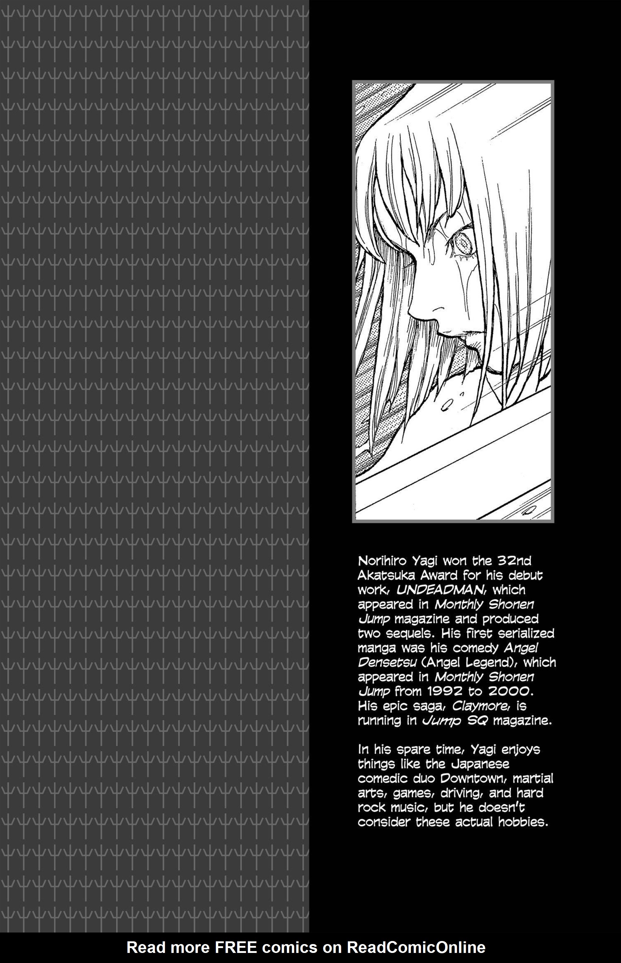 Read online Claymore comic -  Issue #5 - 2