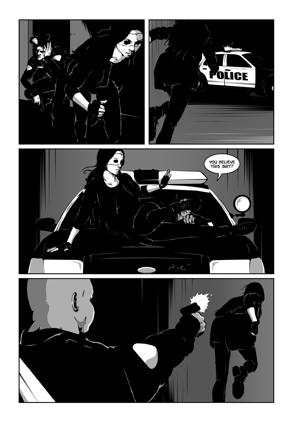 Read online Hollow Girl comic -  Issue #4 - 23