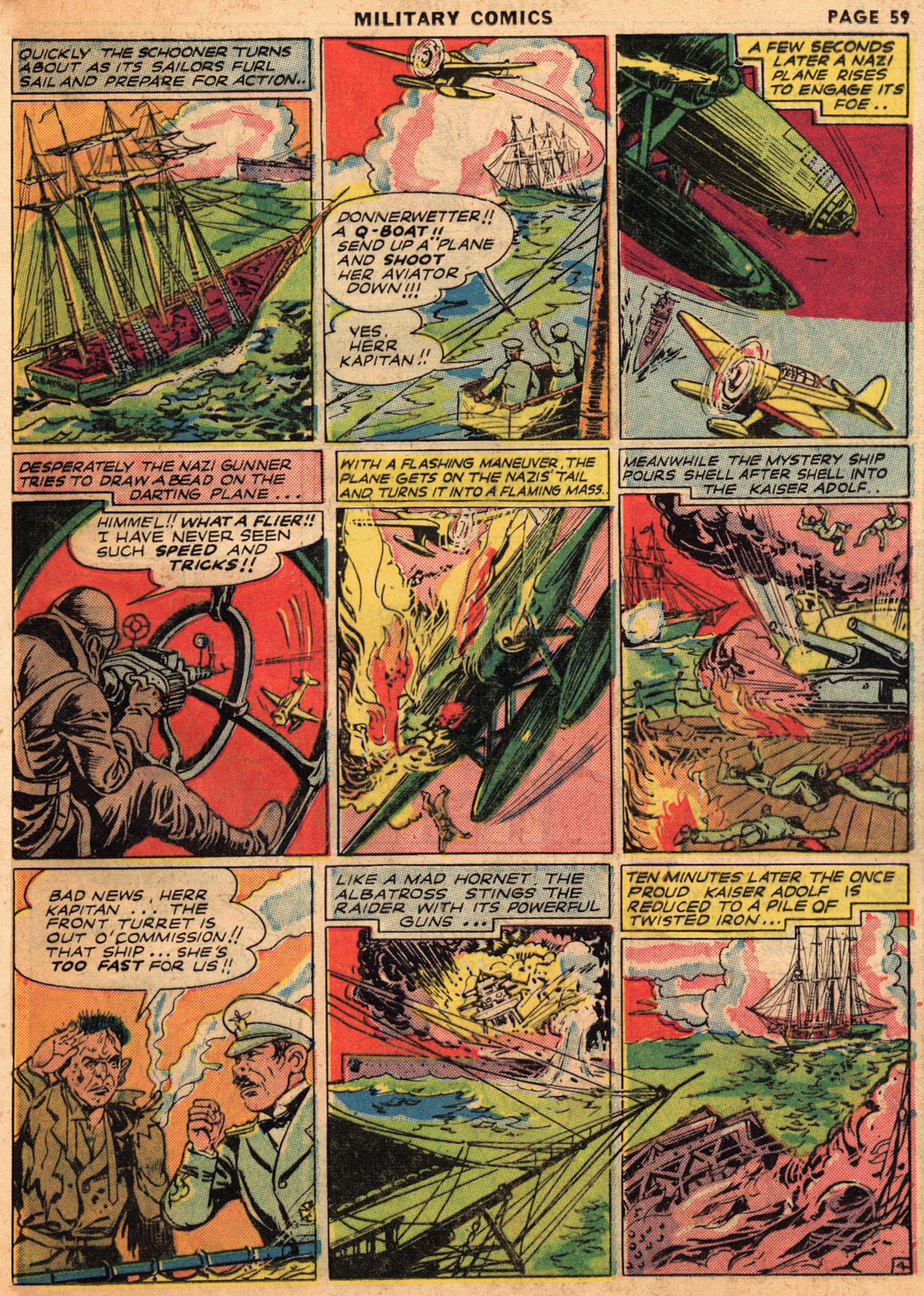 Read online Military Comics comic -  Issue #1 - 61