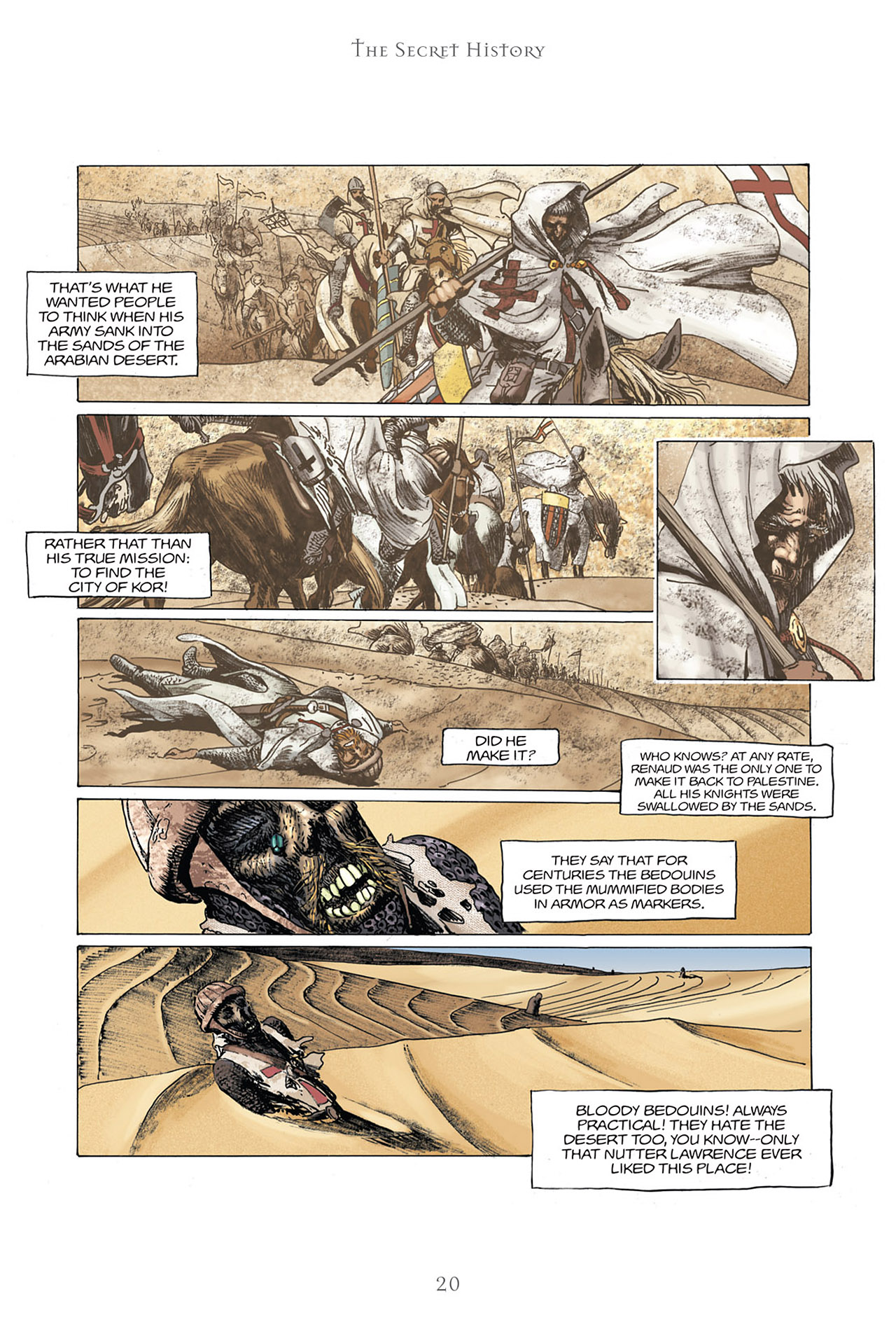 Read online The Secret History comic -  Issue #16 - 21