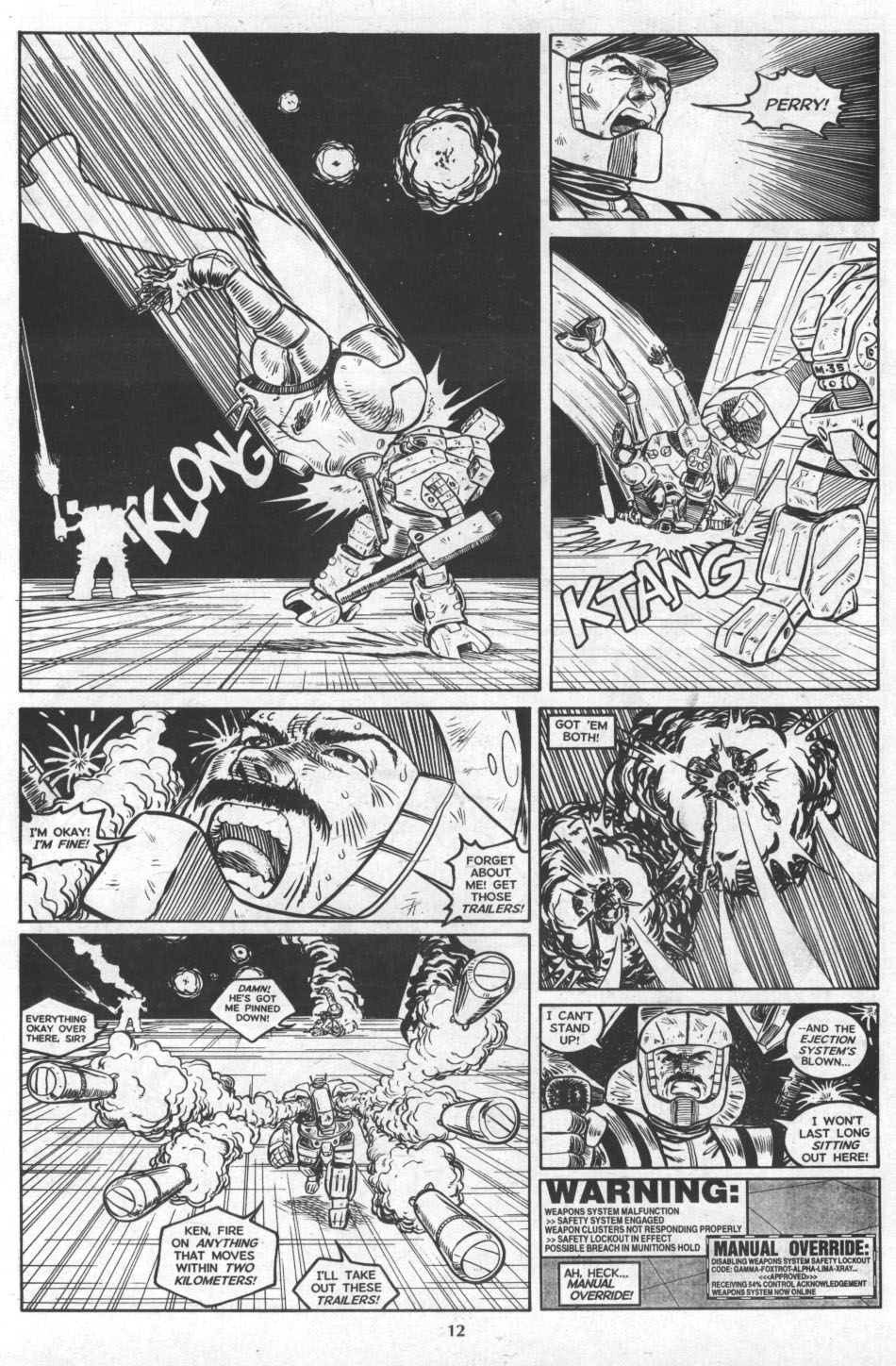 Read online Robotech: Macross Missions, Destroid comic -  Issue # Full - 12
