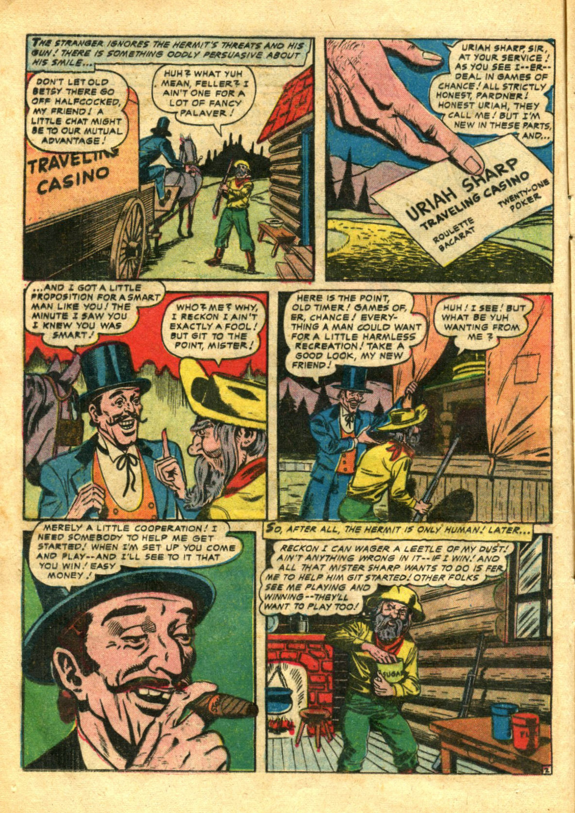 Read online Swift Arrow (1954) comic -  Issue #3 - 11