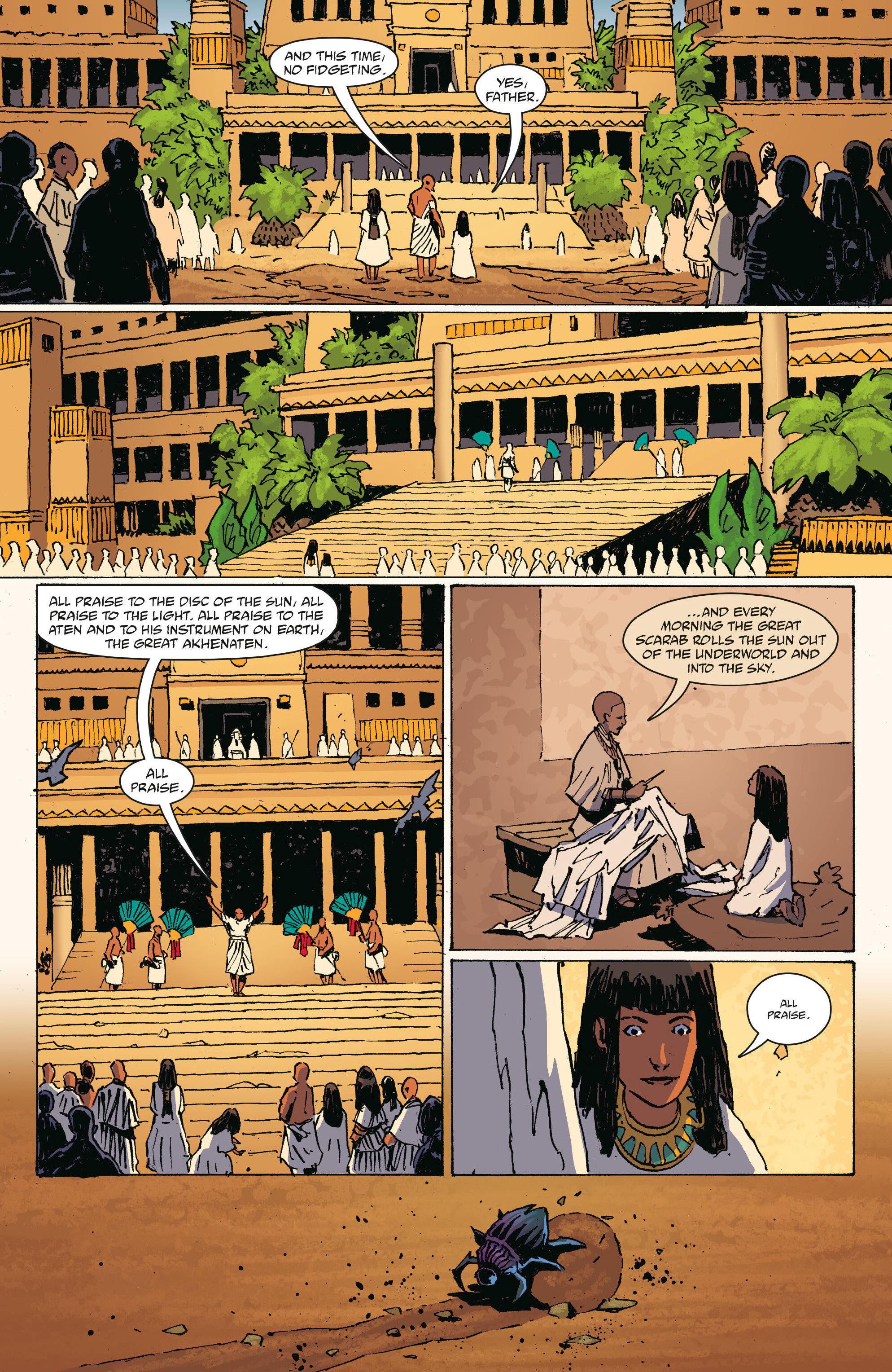 Read online Panya: The Mummy's Curse comic -  Issue #1 - 6