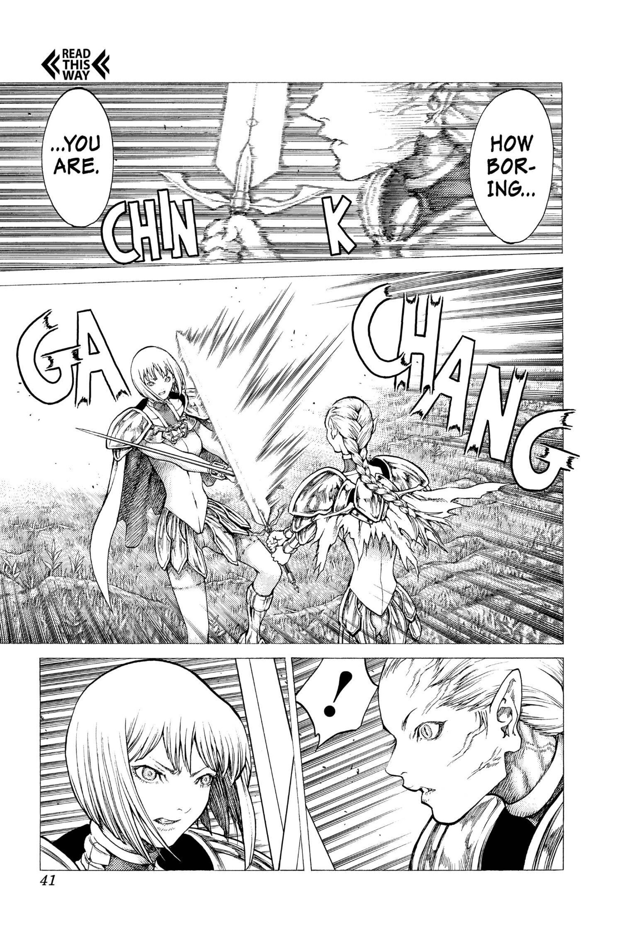 Read online Claymore comic -  Issue #7 - 37