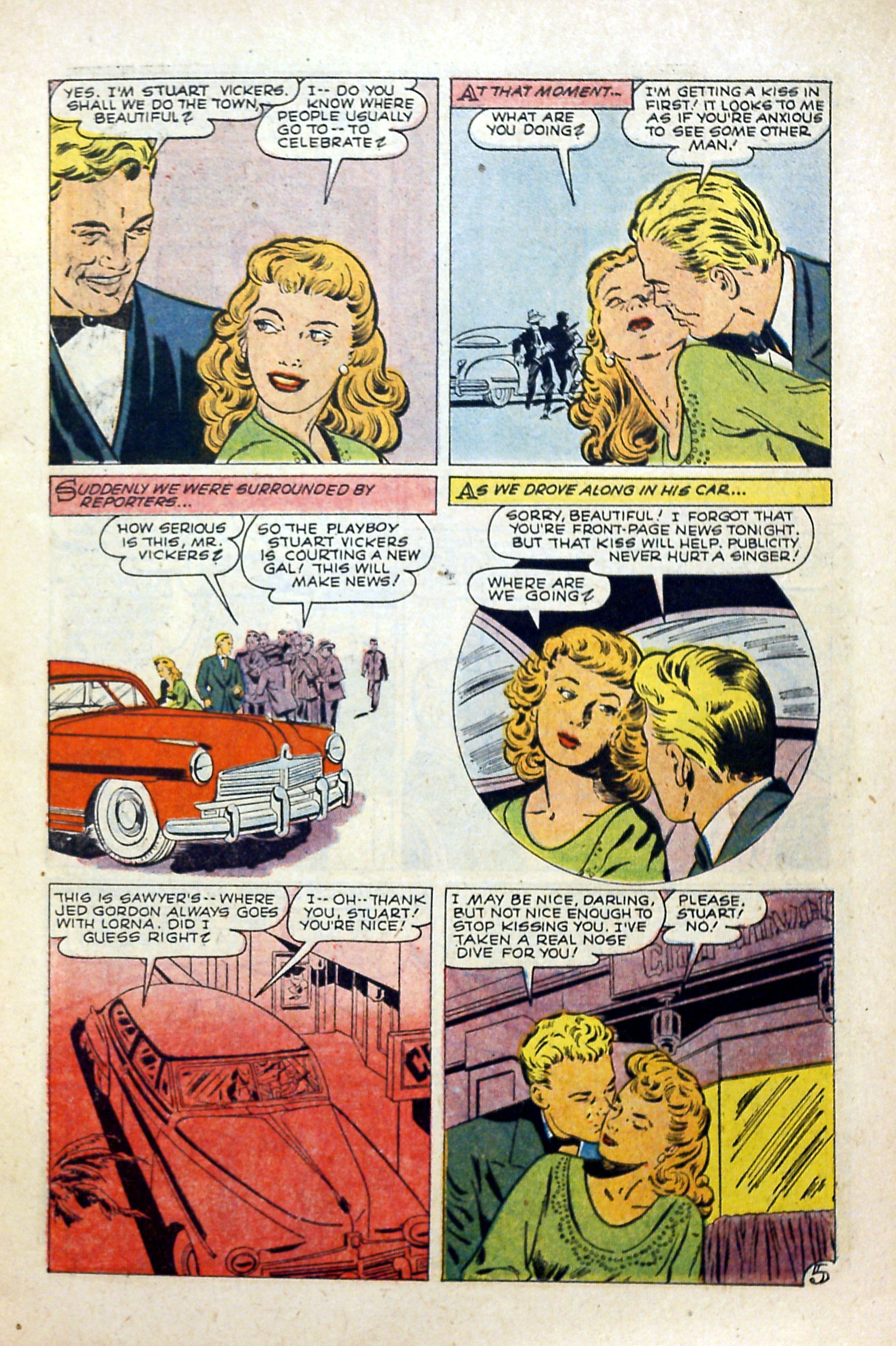 Read online Glamorous Romances comic -  Issue #83 - 7