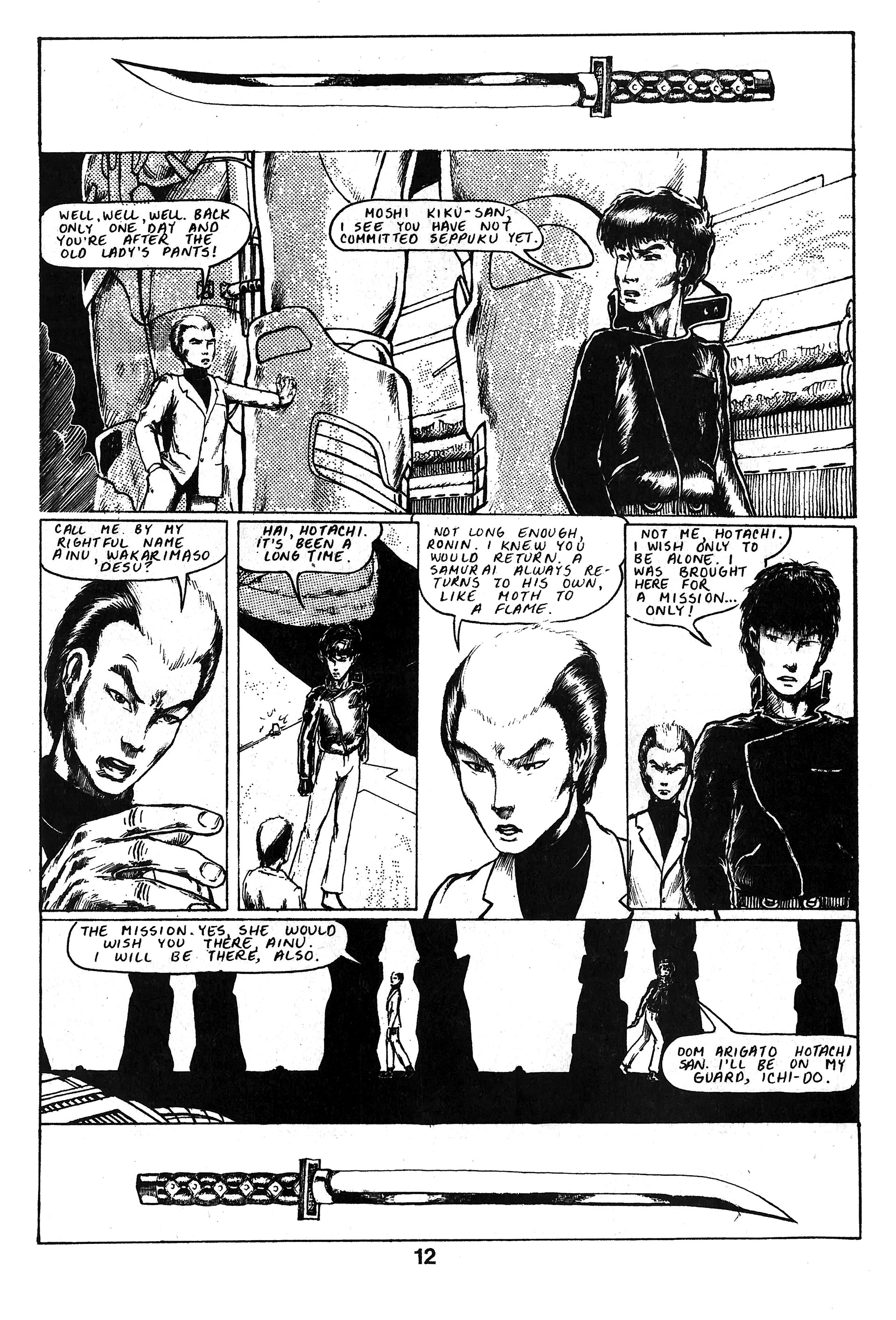 Read online Samurai (1984) comic -  Issue #4 - 11