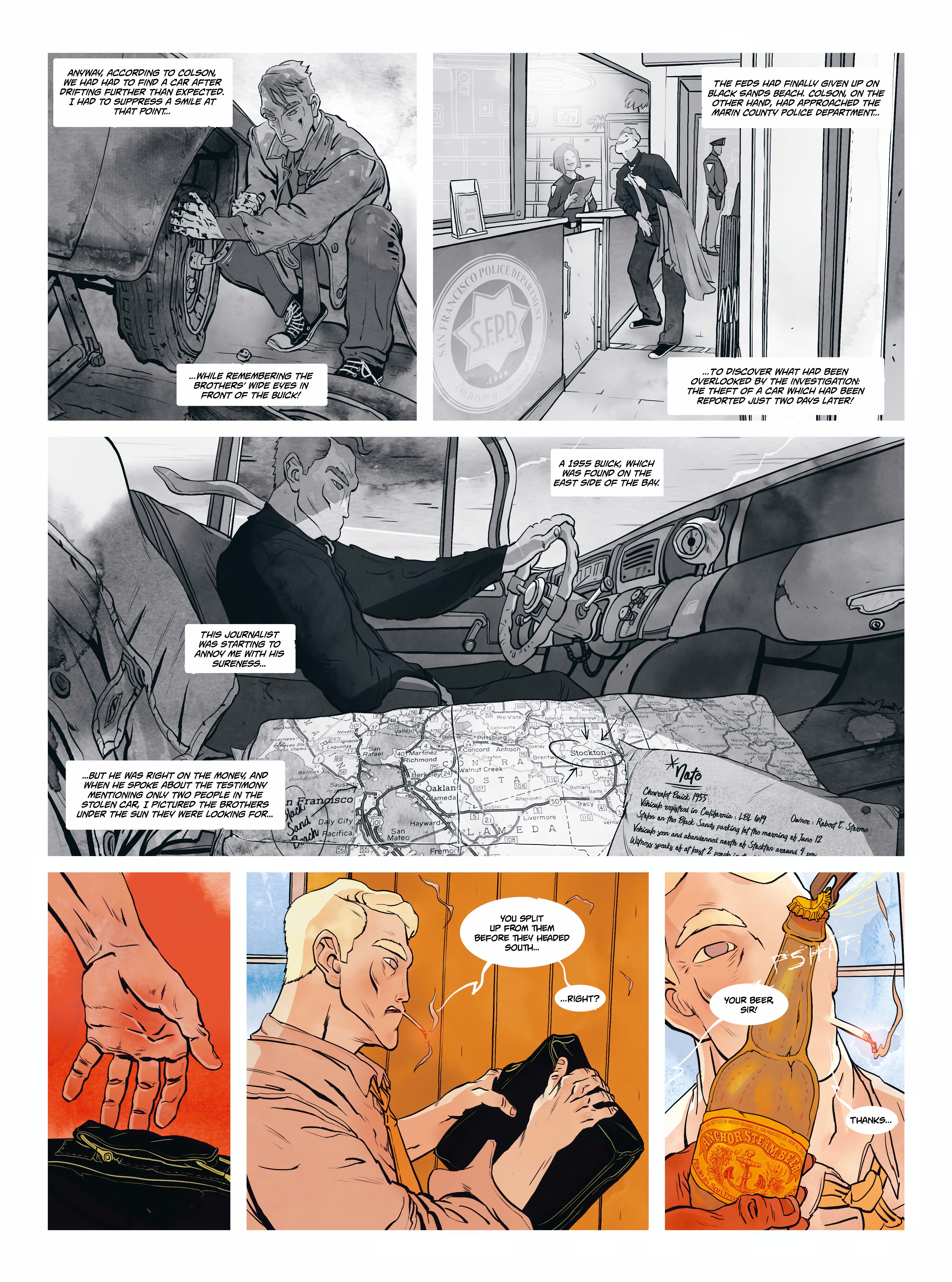 Read online Frank Lee: After Alcatraz comic -  Issue # TPB - 100