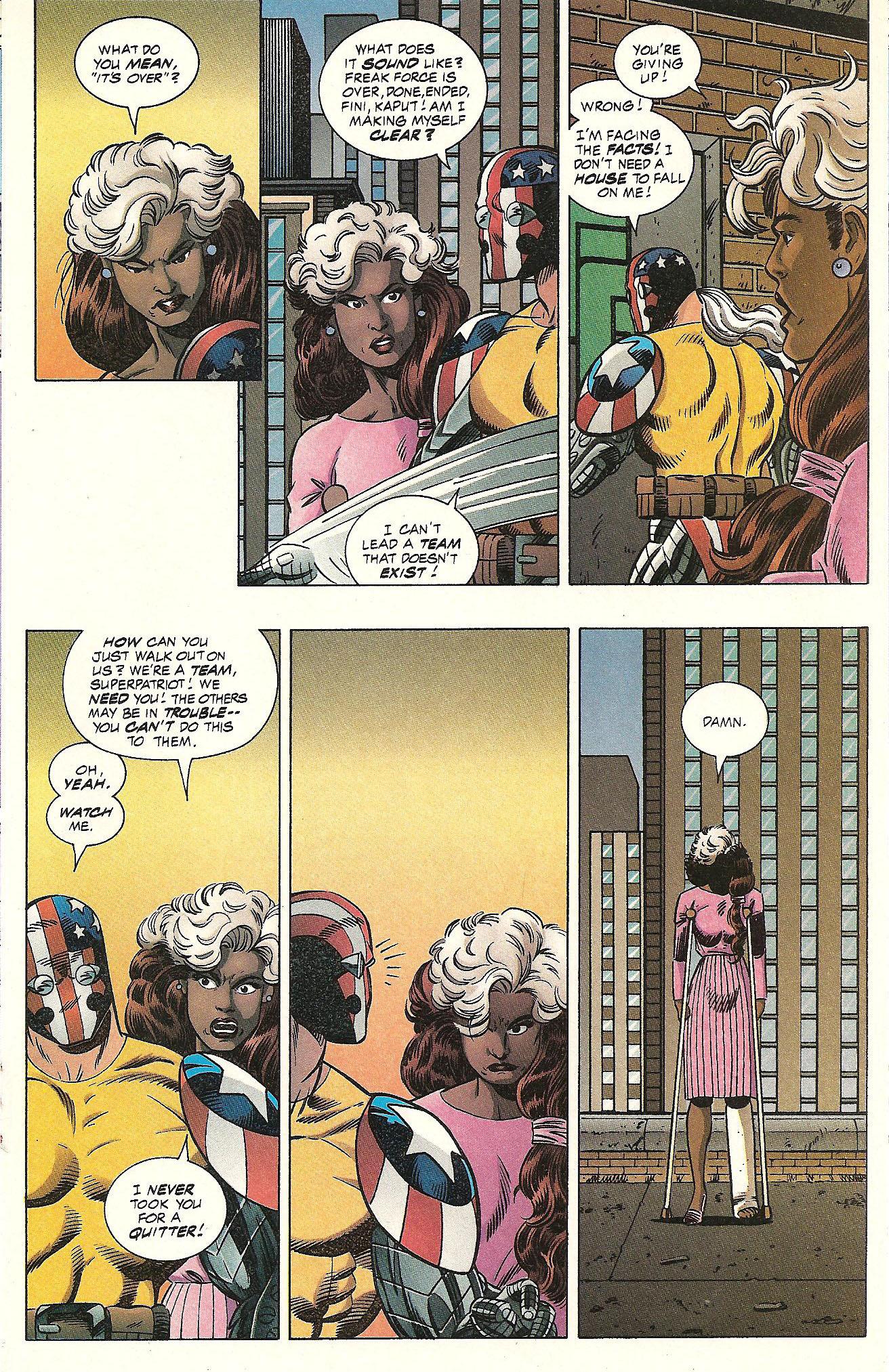 Read online Freak Force (1993) comic -  Issue #16 - 22
