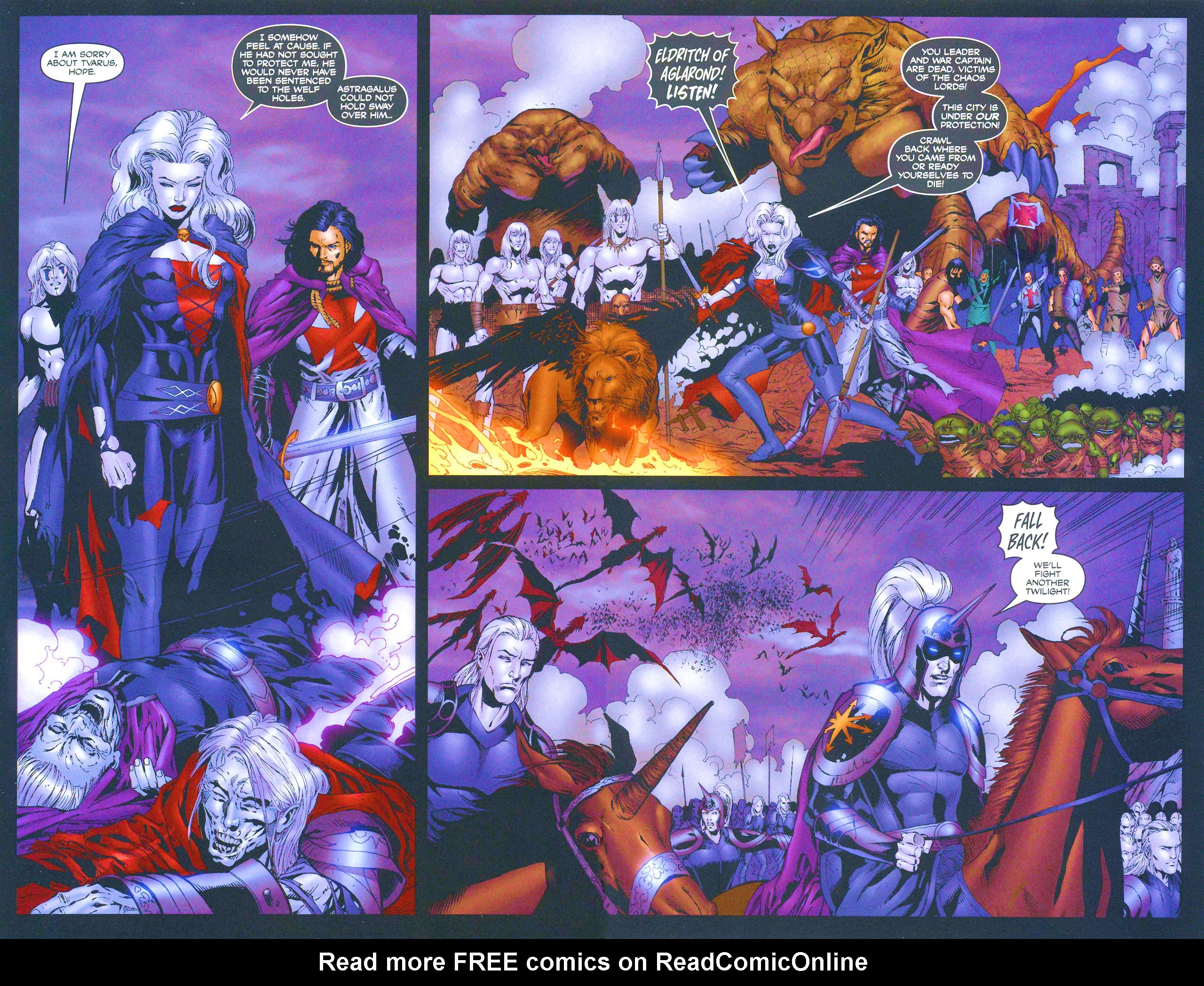 Read online Brian Pulido's Medieval Lady Death:  War of the Winds comic -  Issue #6 - 20