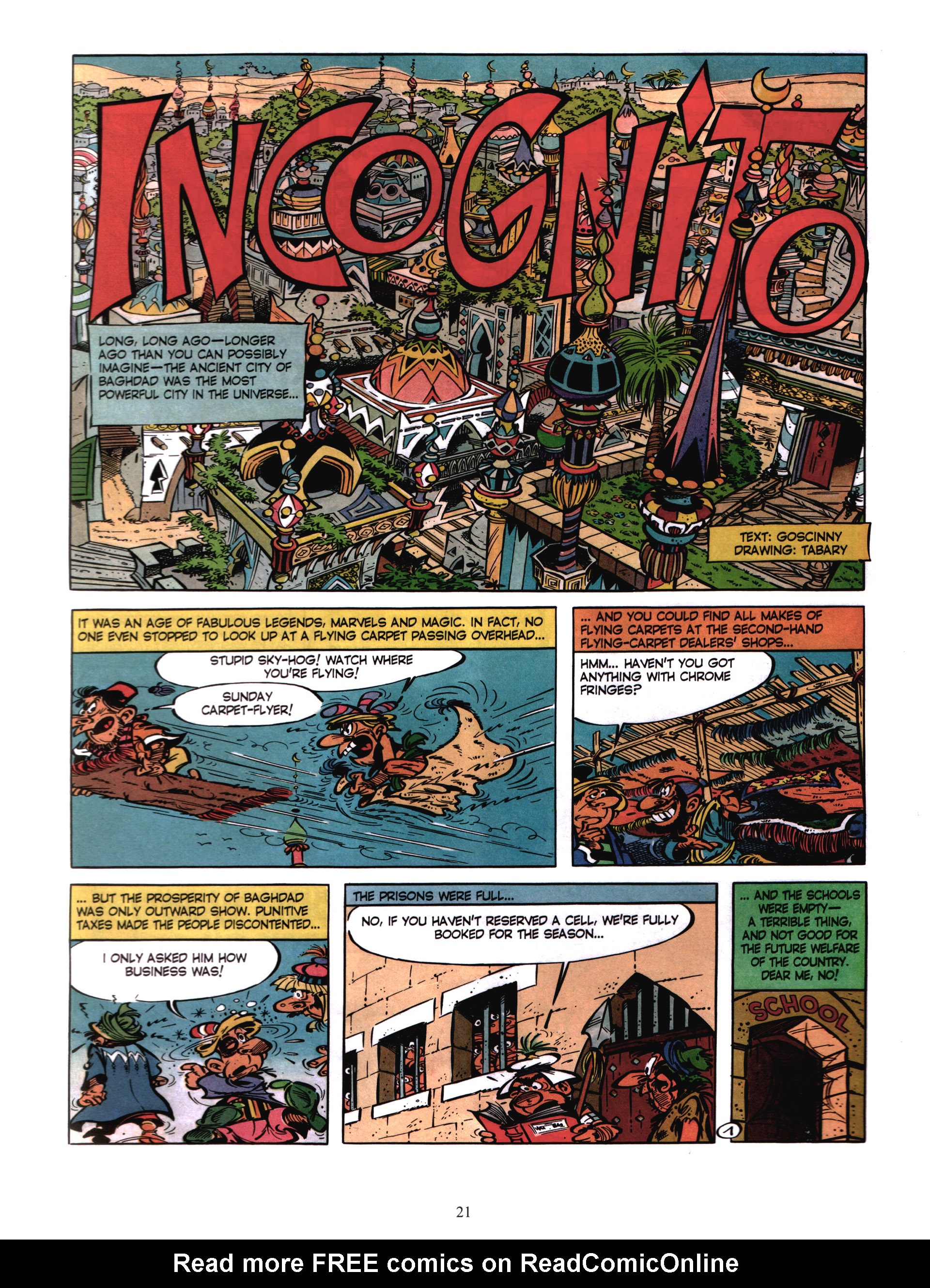 Read online Iznogoud comic -  Issue #6 - 19