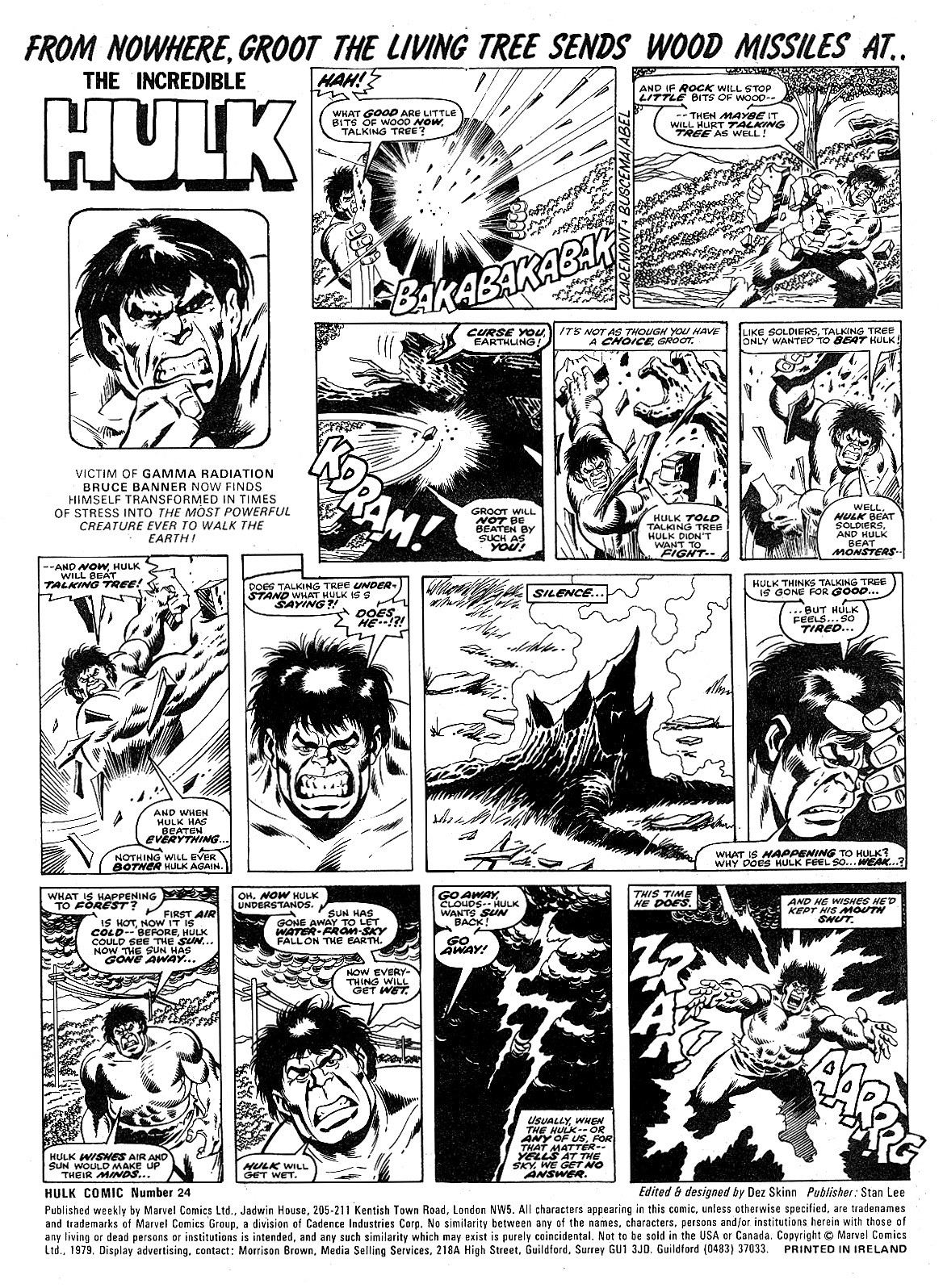 Read online Hulk Comic comic -  Issue #24 - 2