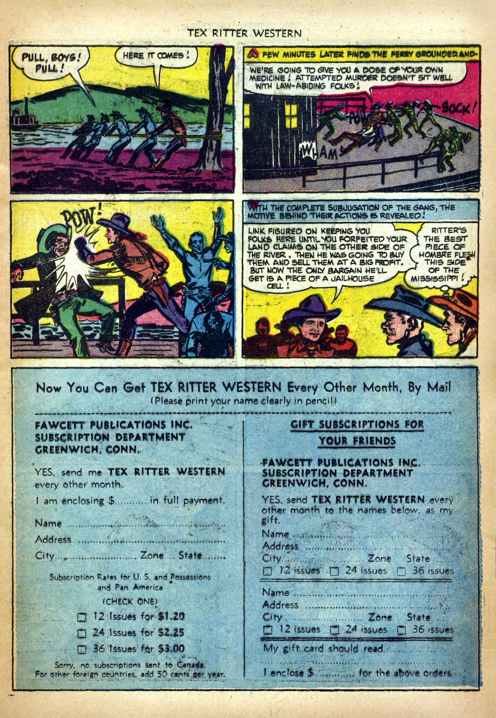 Read online Tex Ritter Western comic -  Issue #11 - 9