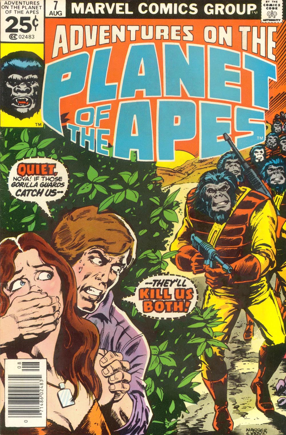 Read online Adventures on the Planet of the Apes comic -  Issue #7 - 1