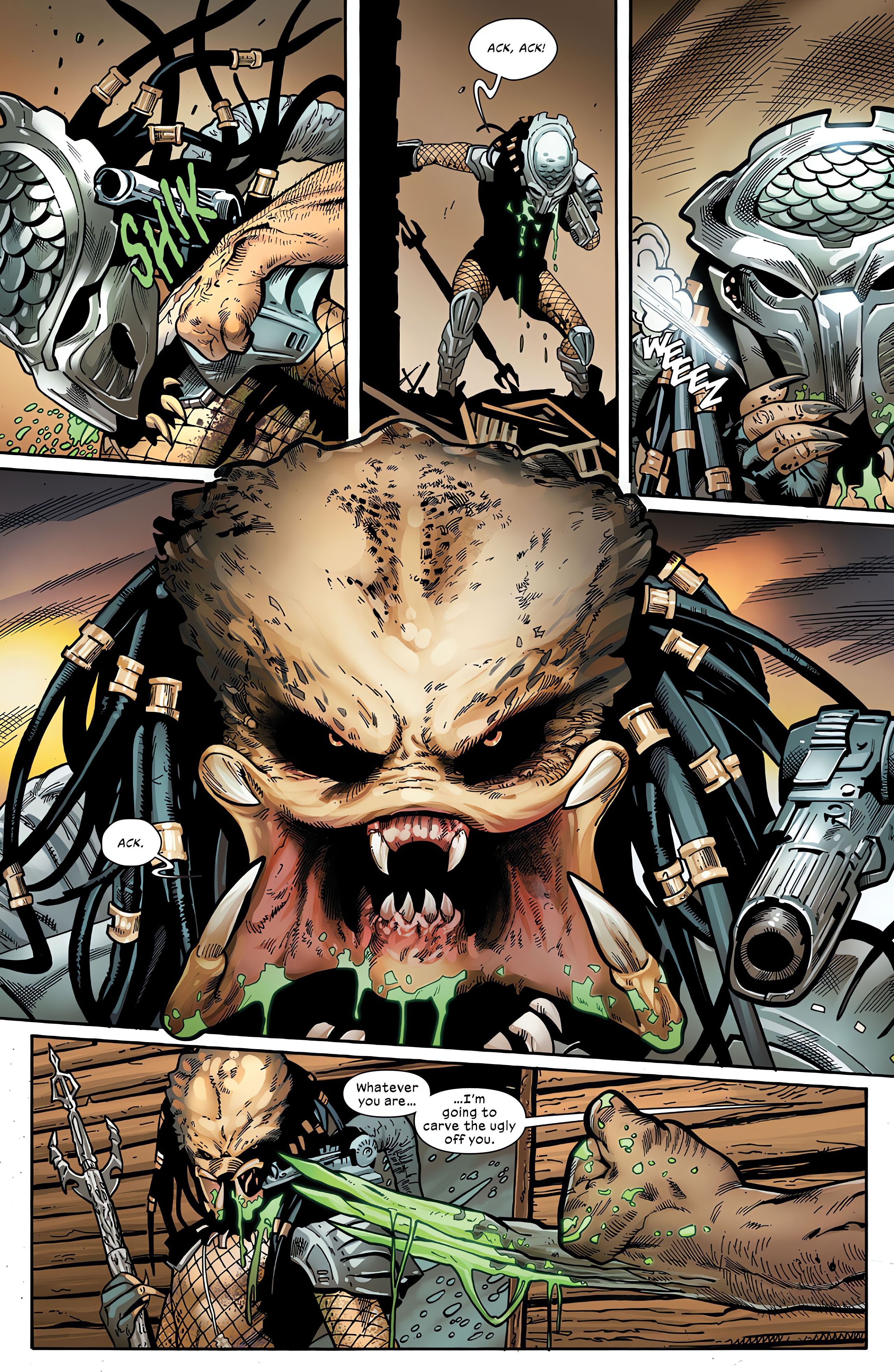 Read online Predator vs. Wolverine comic -  Issue #1 - 30