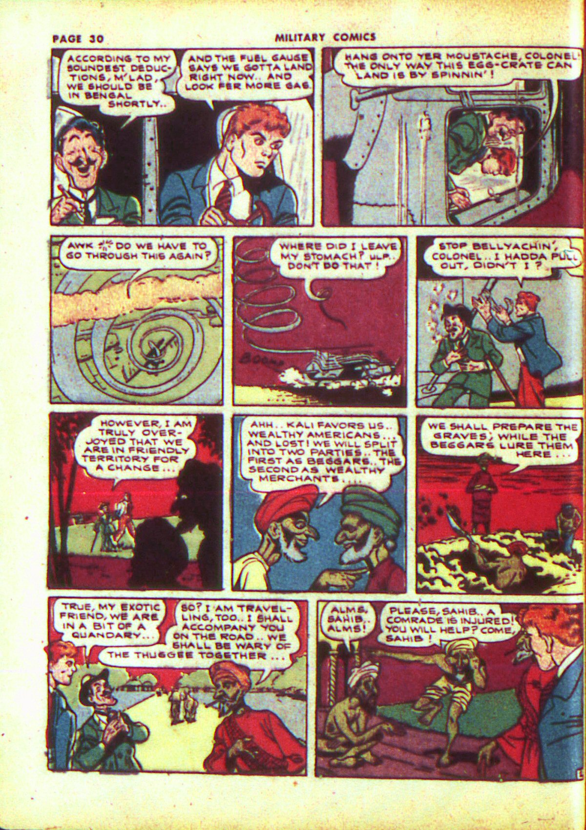 Read online Military Comics comic -  Issue #13 - 32
