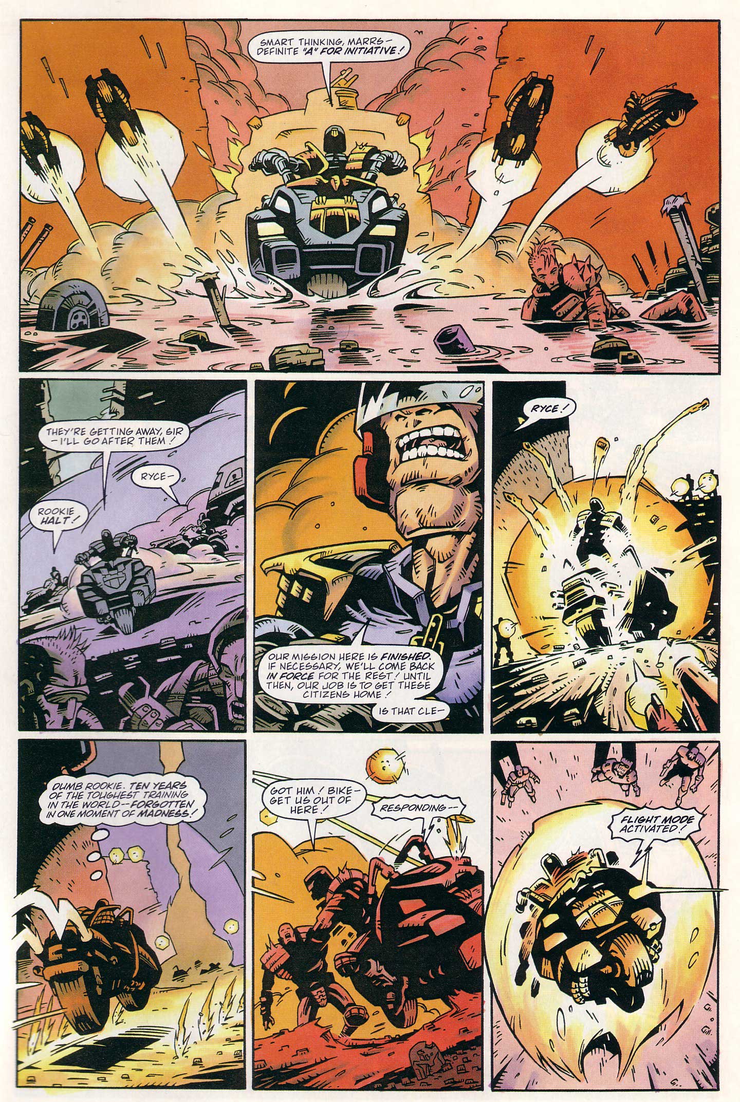 Read online Judge Dredd Lawman of the Future comic -  Issue #21 - 10