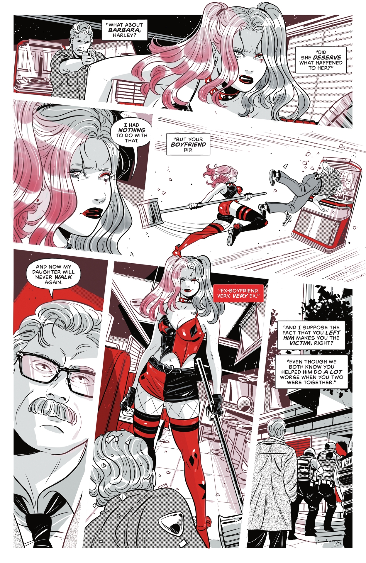 Read online Harley Quinn: Black   White   Redder comic -  Issue #2 - 32