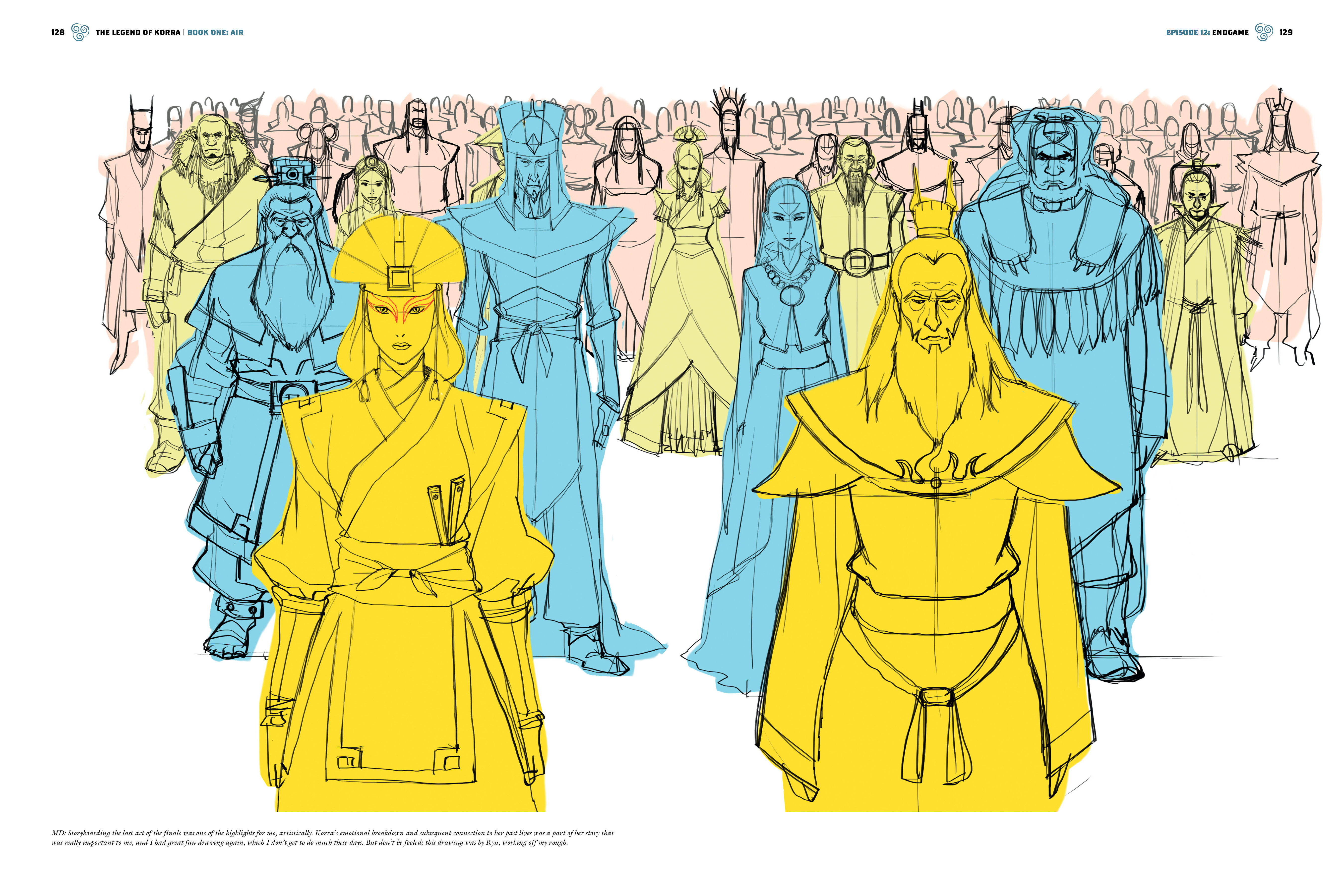 Read online The Legend of Korra: The Art of the Animated Series comic -  Issue # TPB 1 - 115