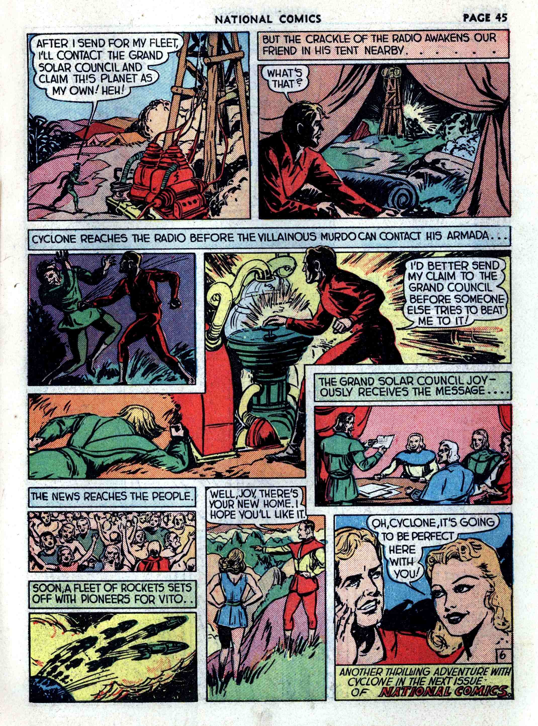 Read online National Comics comic -  Issue #1 - 47