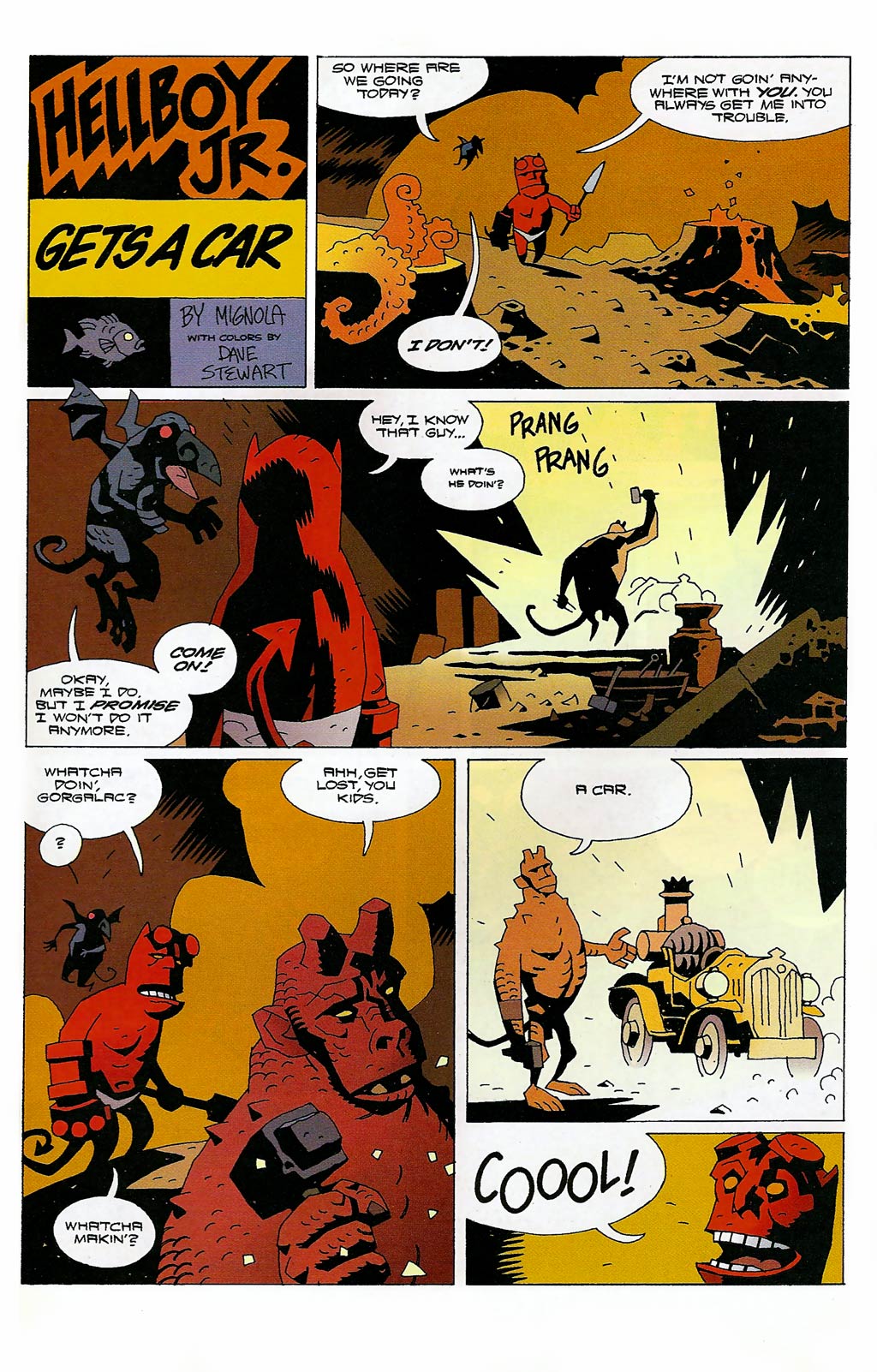 Read online Hellboy Junior comic -  Issue #2 - 23
