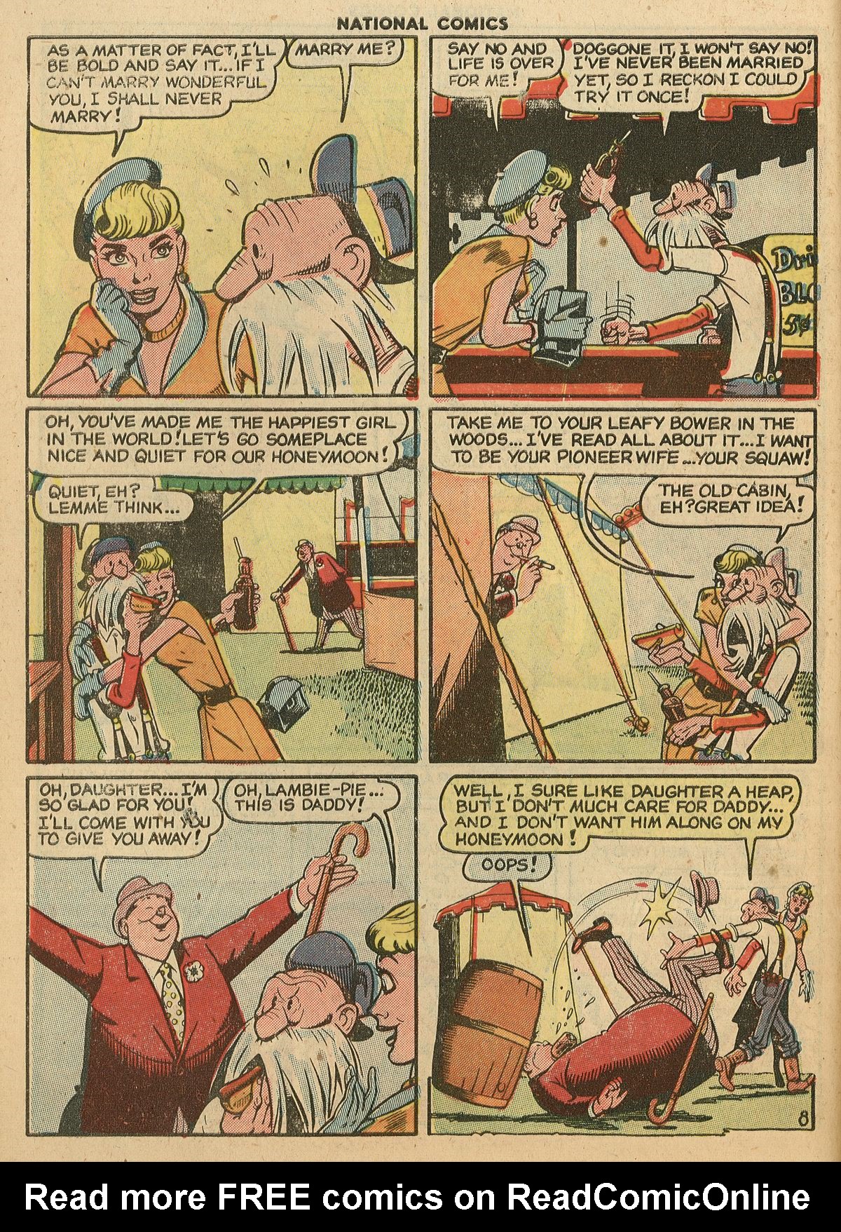 Read online National Comics comic -  Issue #72 - 10