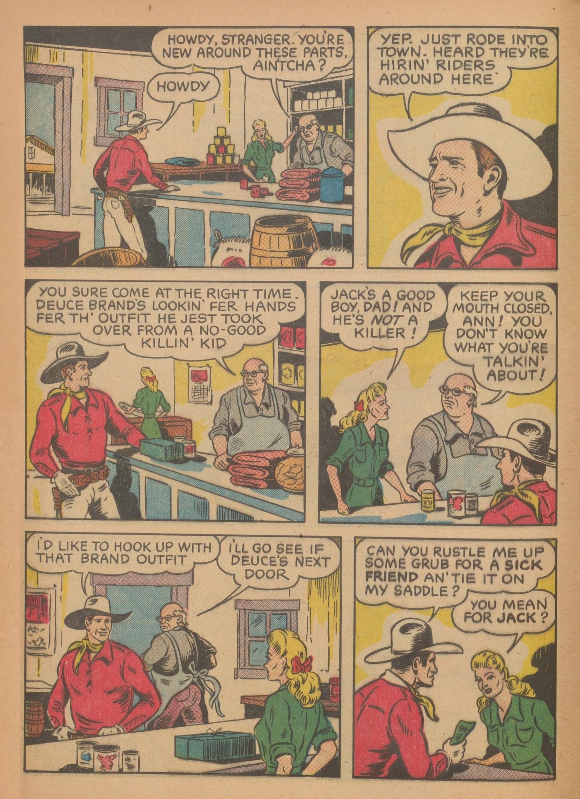 Read online Gene Autry Comics comic -  Issue #4 - 14