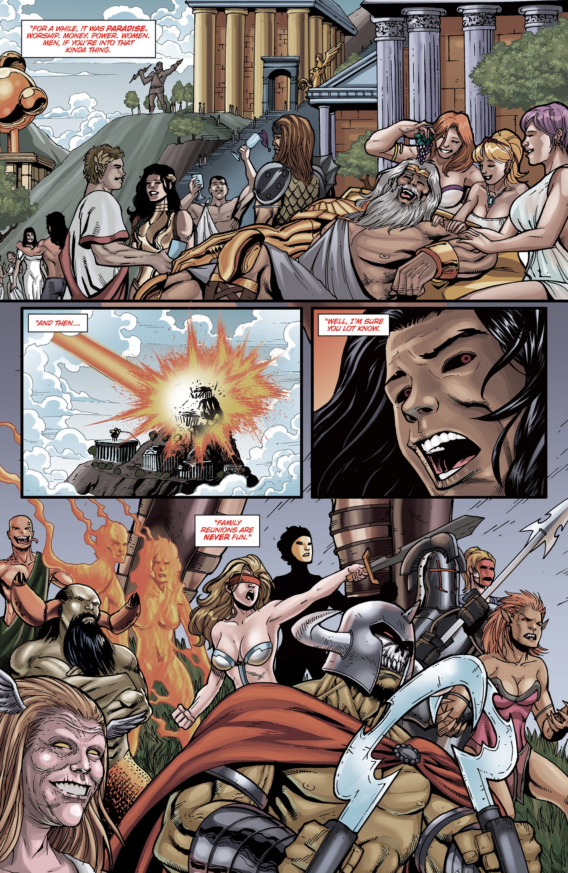 Read online Grimm Fairy Tales presents Realm Knights comic -  Issue #3 - 10
