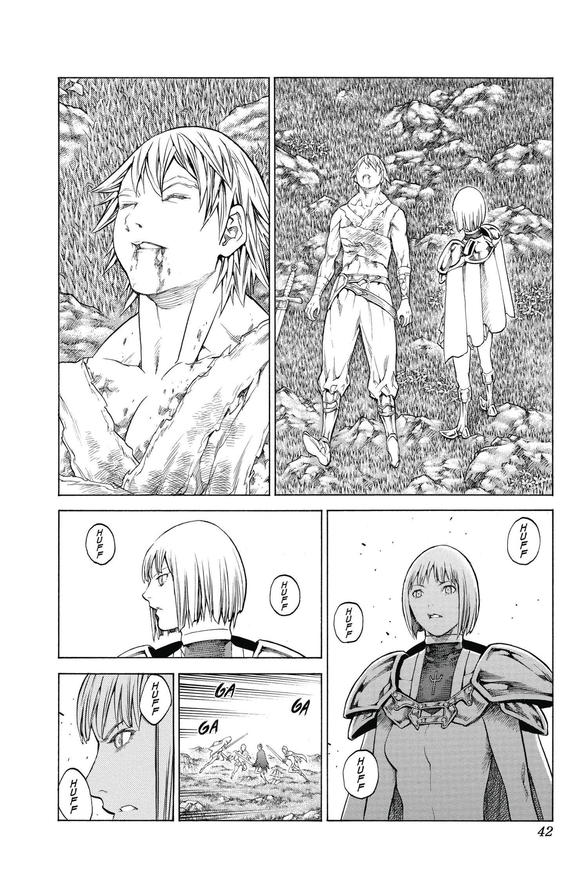 Read online Claymore comic -  Issue #26 - 38