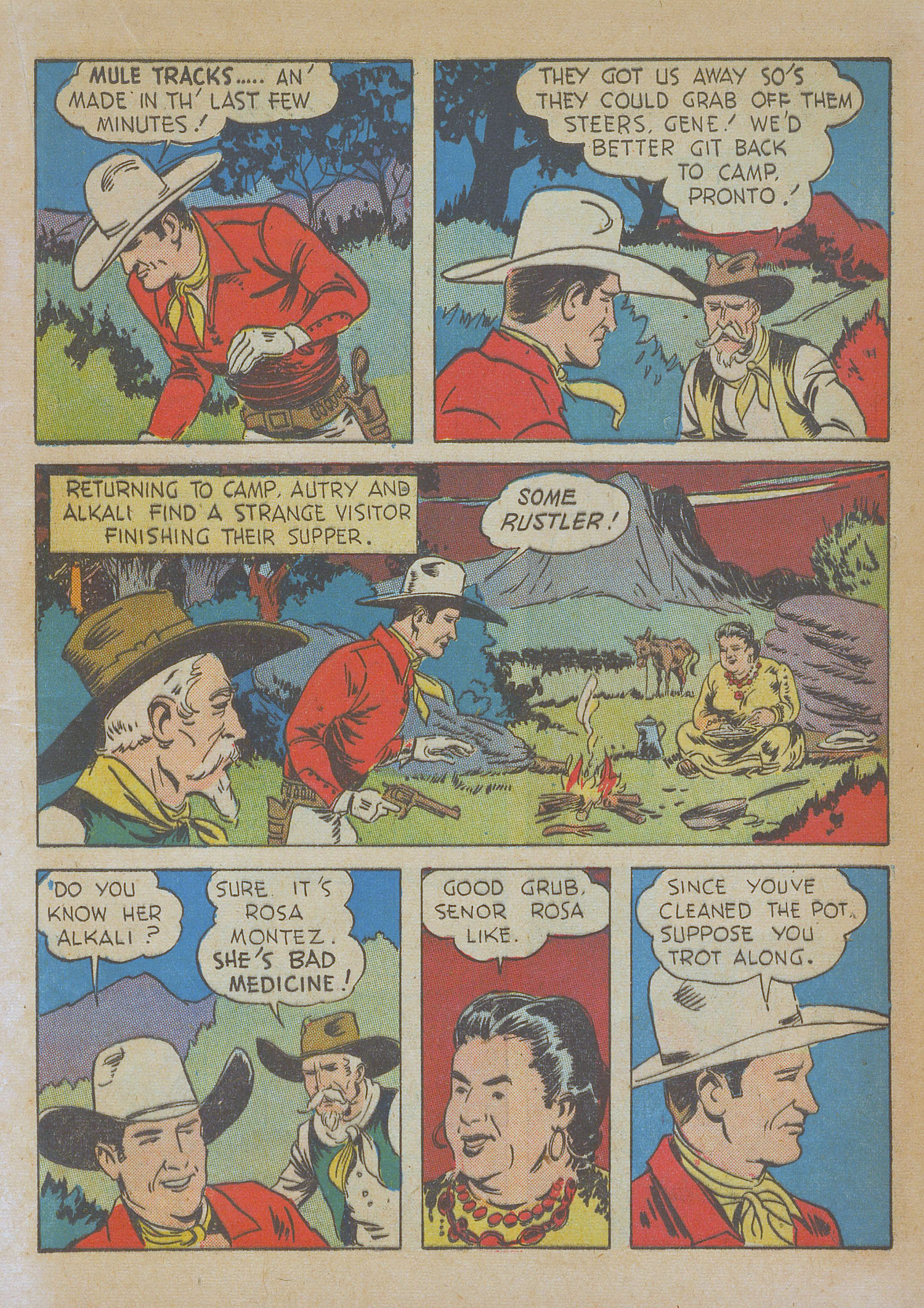 Read online Gene Autry Comics comic -  Issue #10 - 33