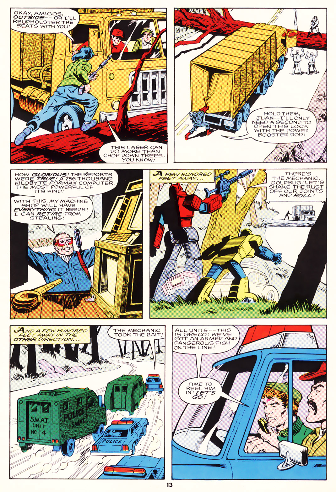 Read online The Transformers (UK) comic -  Issue #121 - 12