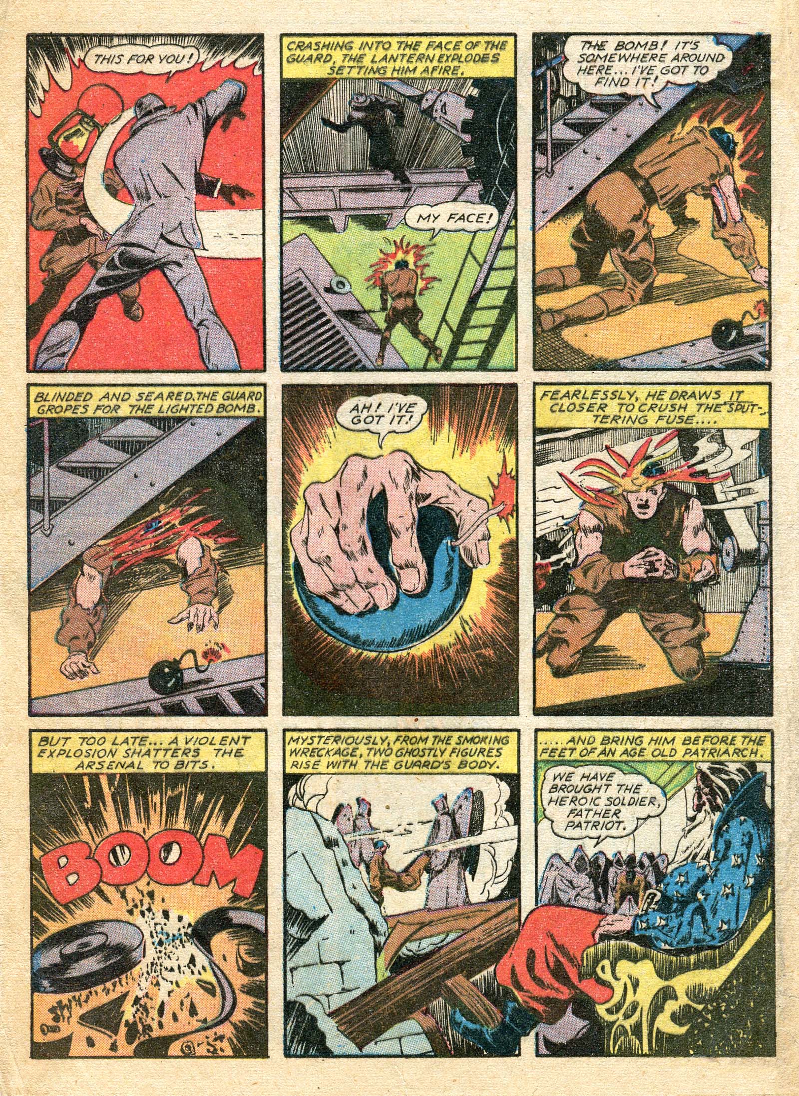 Read online Major Victory Comics comic -  Issue #1 - 4