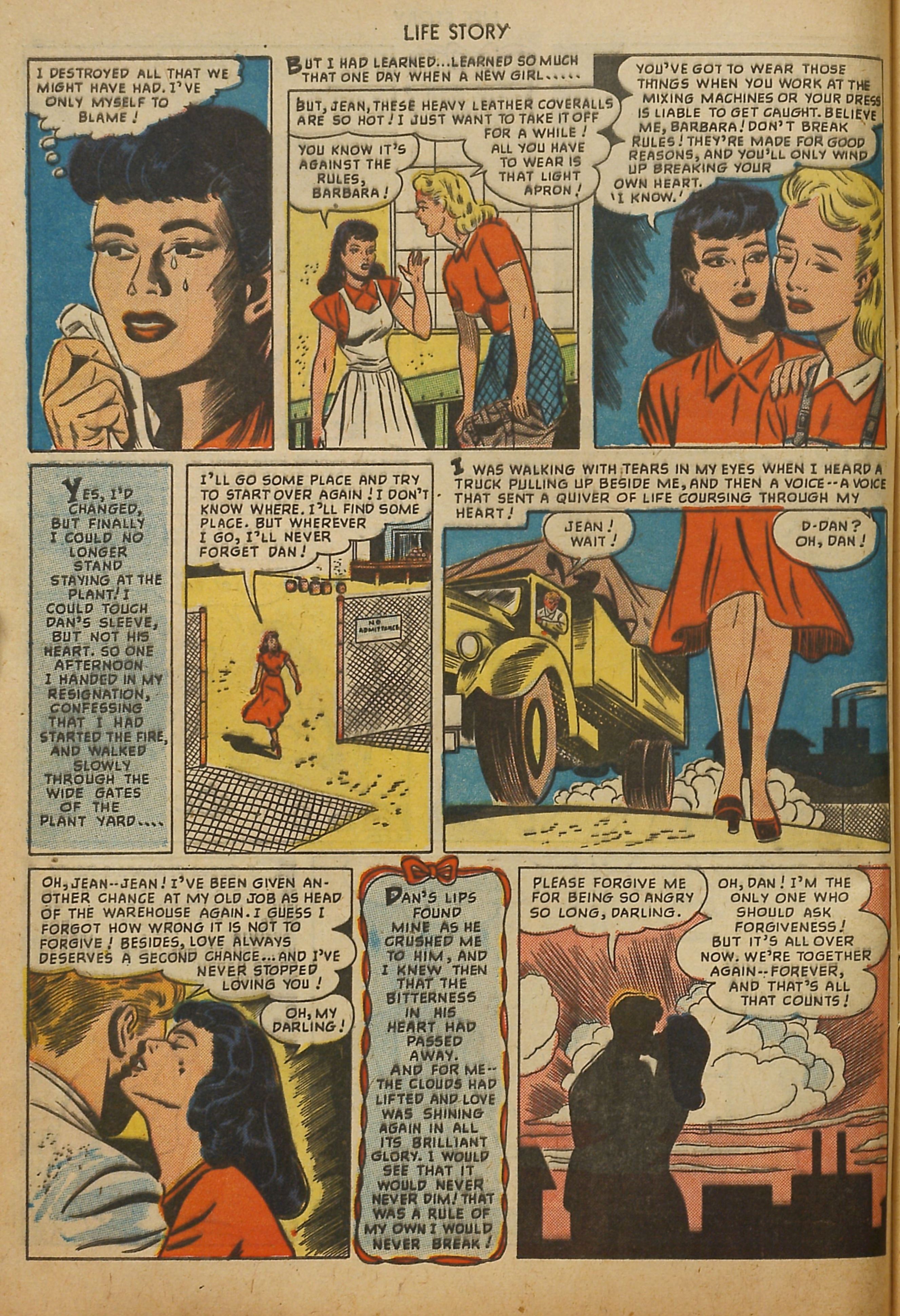 Read online Life Story comic -  Issue #8 - 16