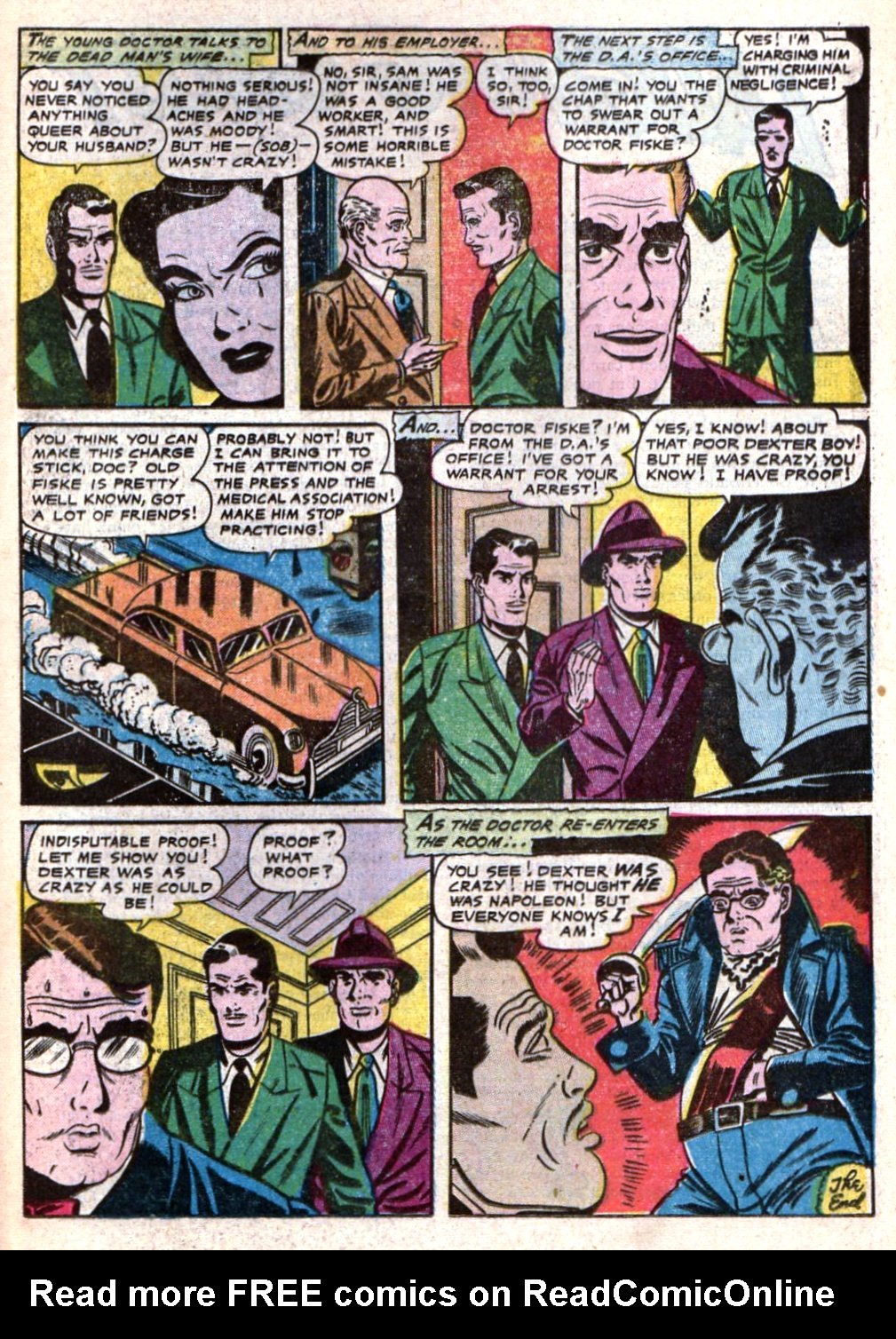 Read online Haunted Thrills comic -  Issue #17 - 25