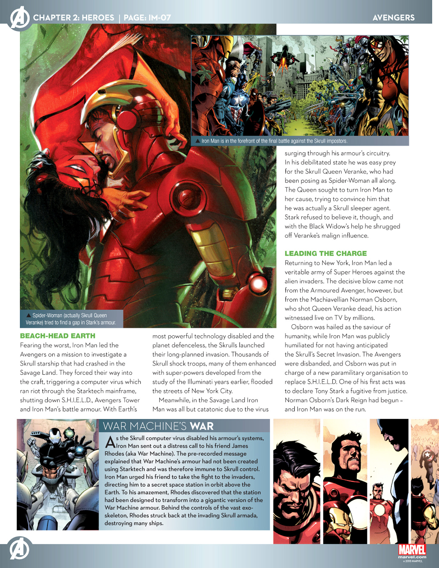Read online Marvel Fact Files comic -  Issue #30 - 7