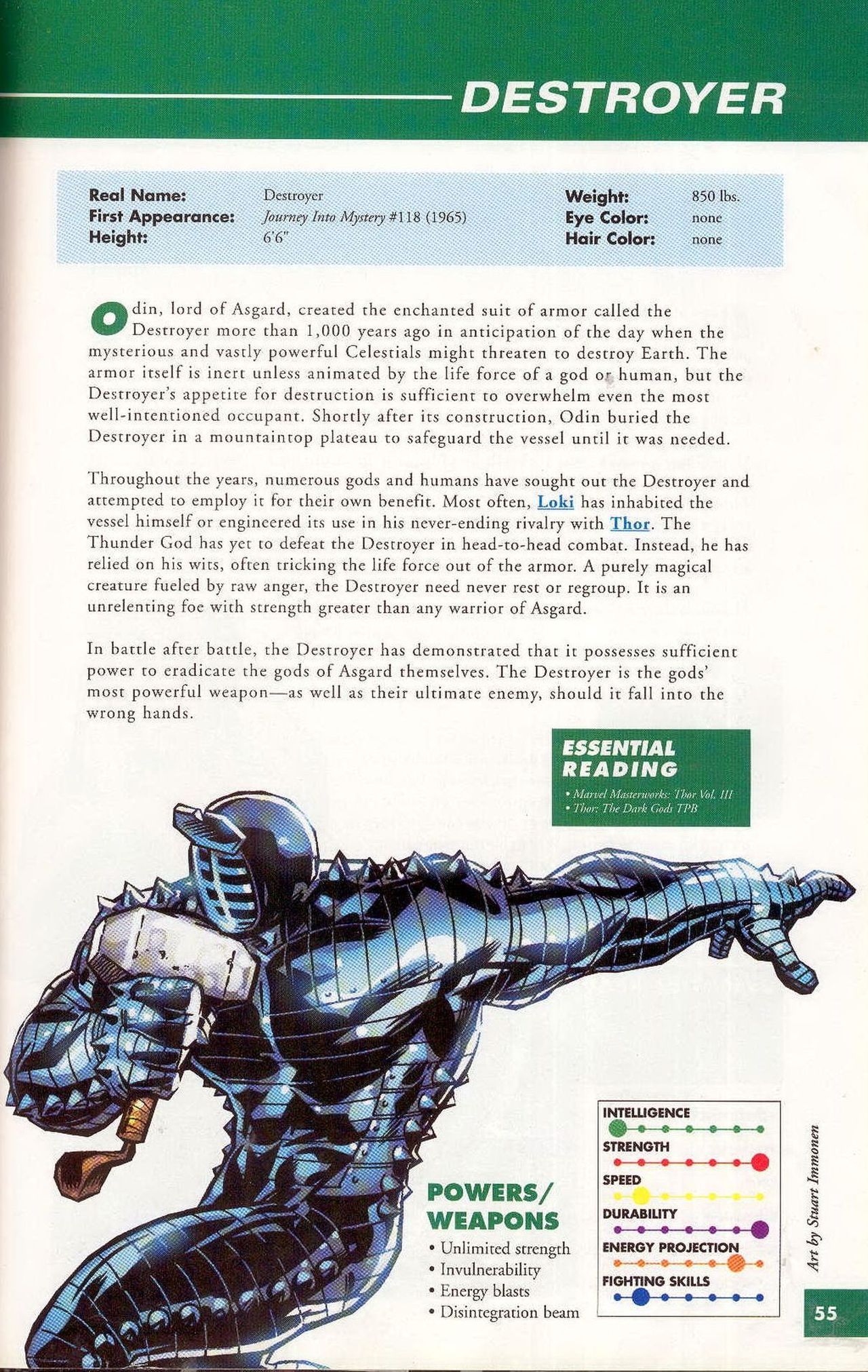 Read online Marvel Encyclopedia comic -  Issue # TPB 1 - 53