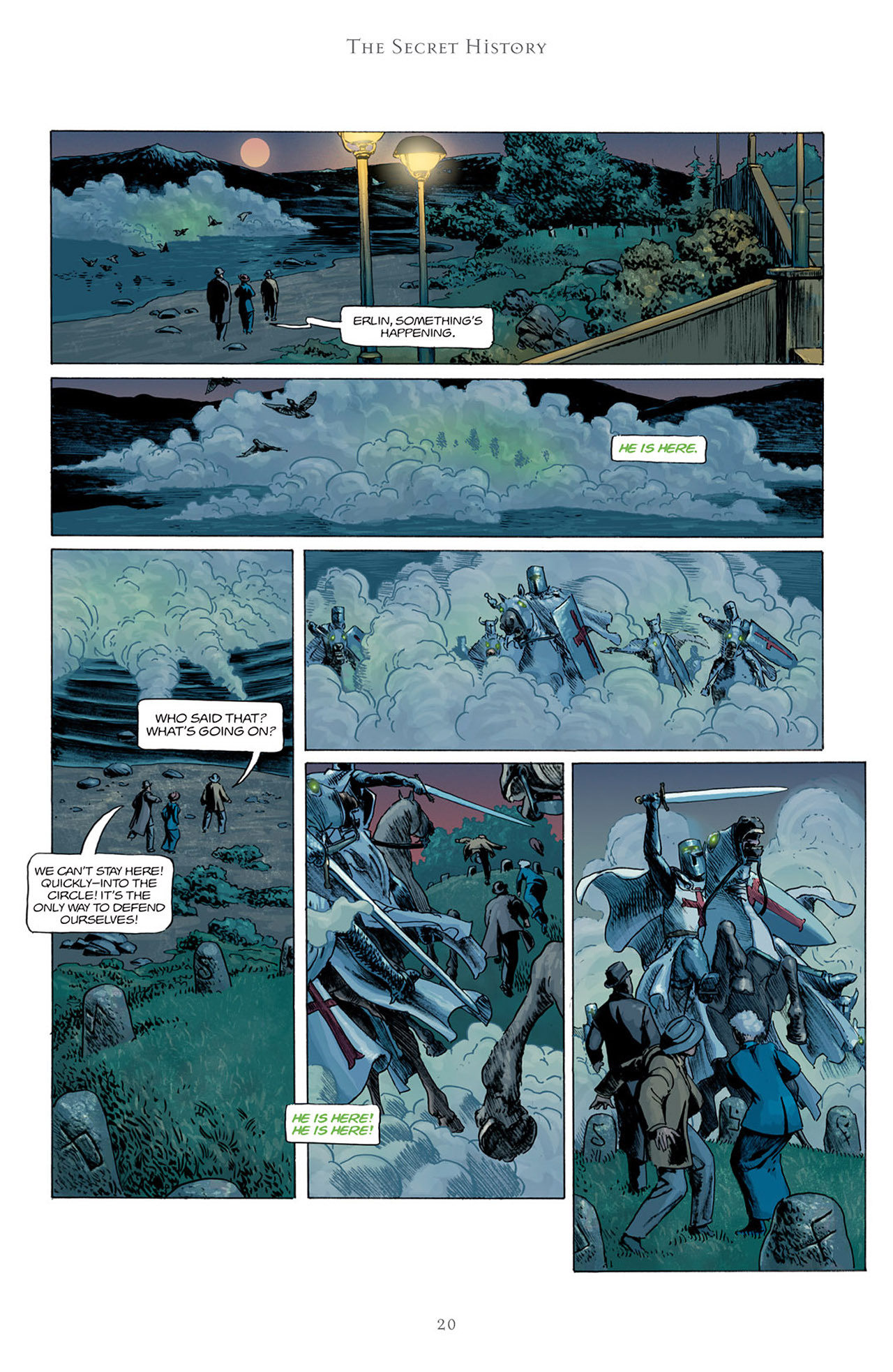 Read online The Secret History comic -  Issue #9 - 21