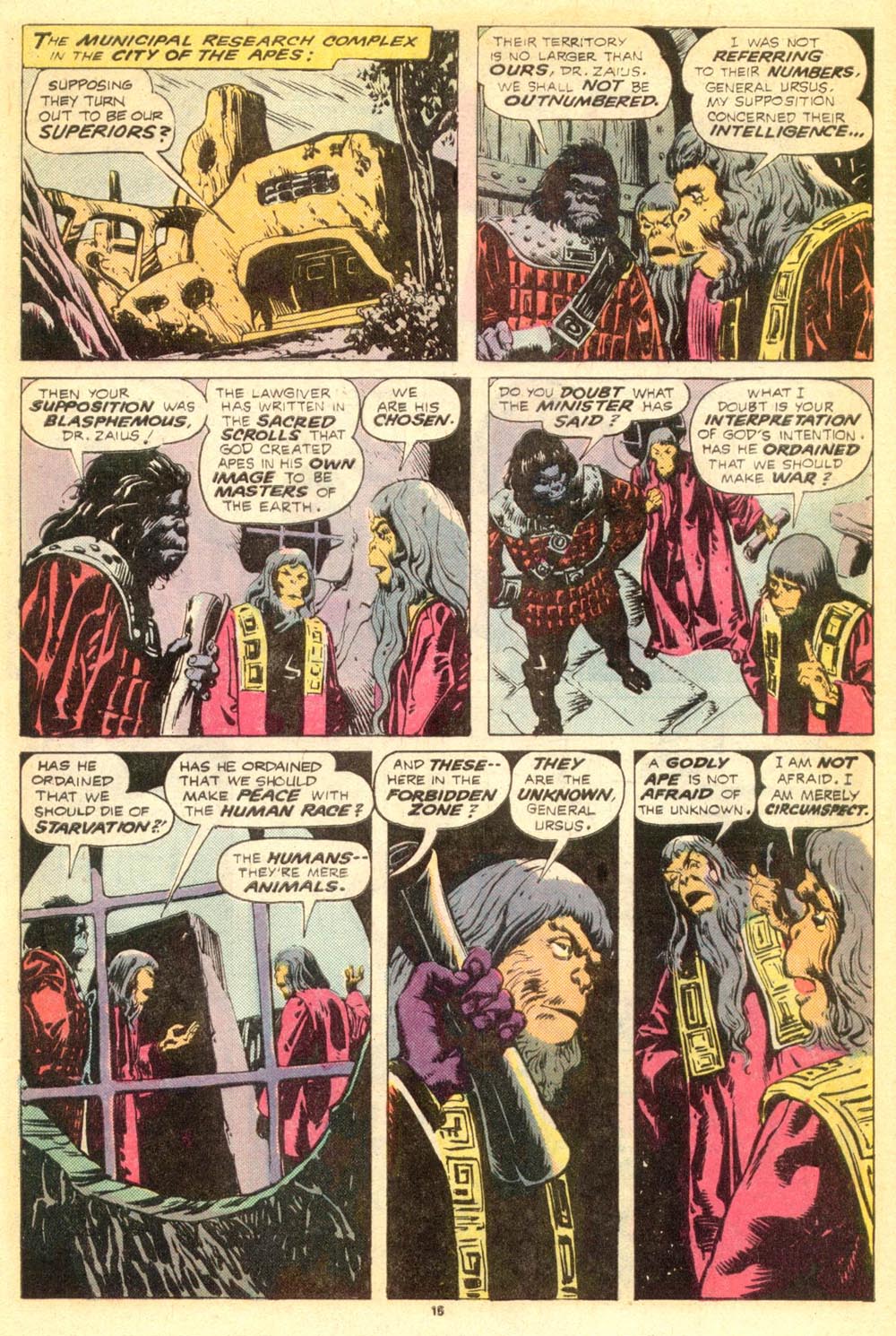 Read online Adventures on the Planet of the Apes comic -  Issue #9 - 10