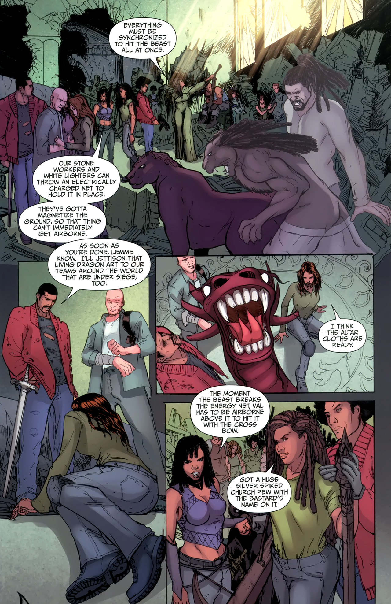 Read online L.A. Banks' Vampire Huntress: Dawn and Darkness comic -  Issue #4 - 18