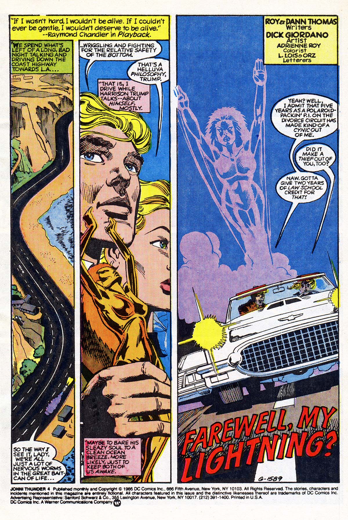 Read online Jonni Thunder comic -  Issue #4 - 2