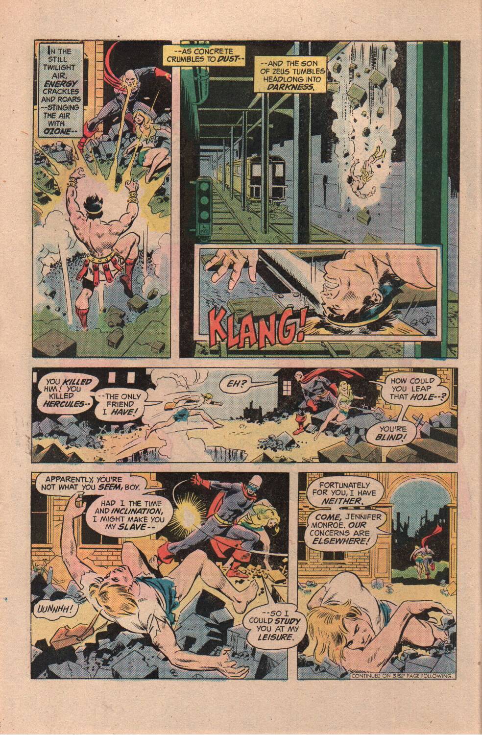 Read online Hercules Unbound comic -  Issue #5 - 5
