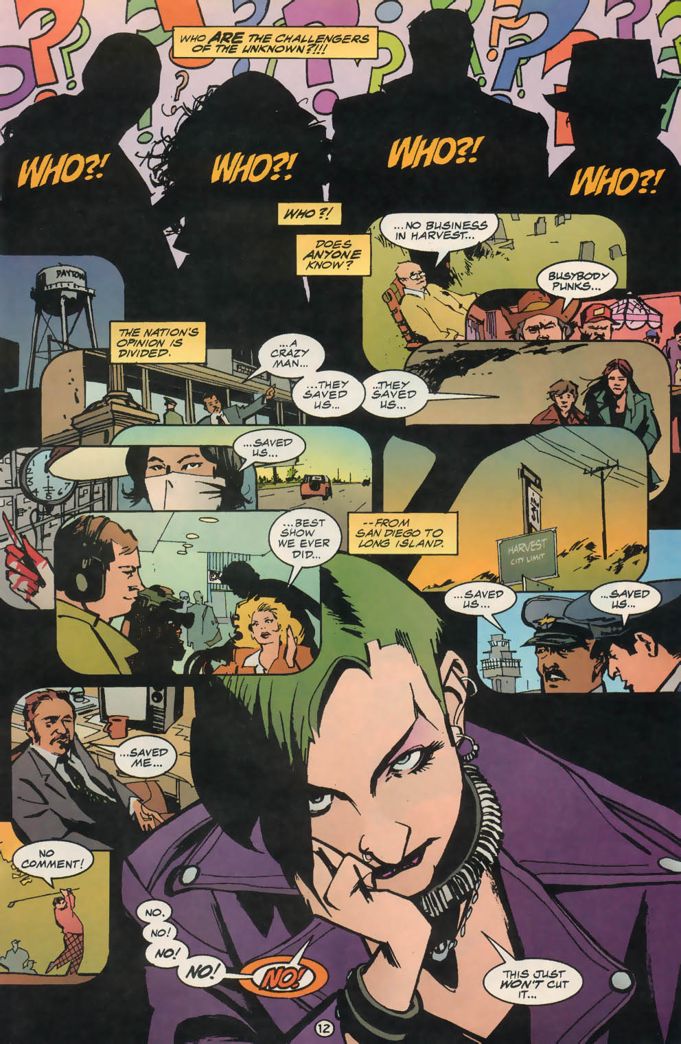 Read online Challengers of the Unknown (1997) comic -  Issue #4 - 13