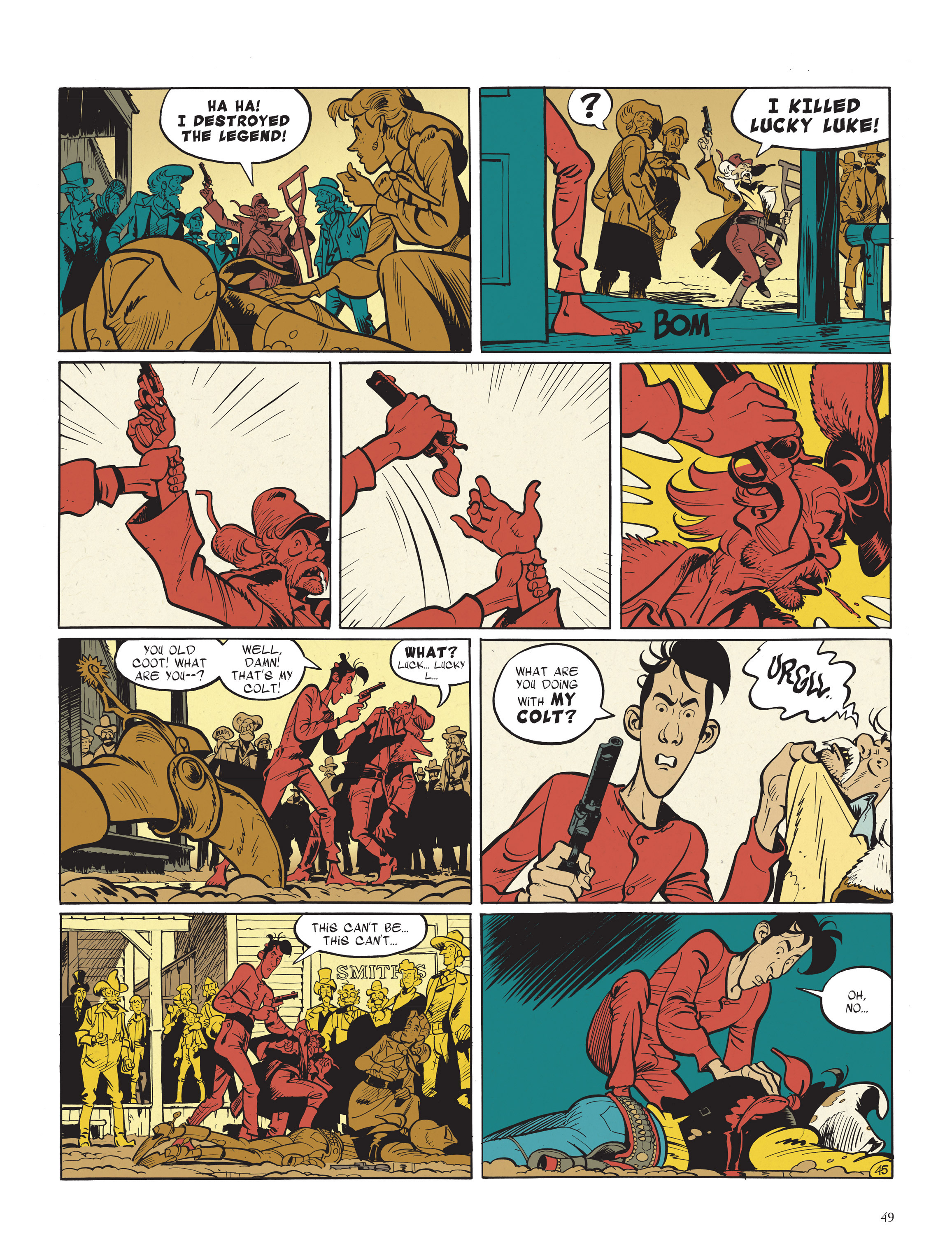 Read online The Man Who Shot Lucky Luke comic -  Issue # Full - 51