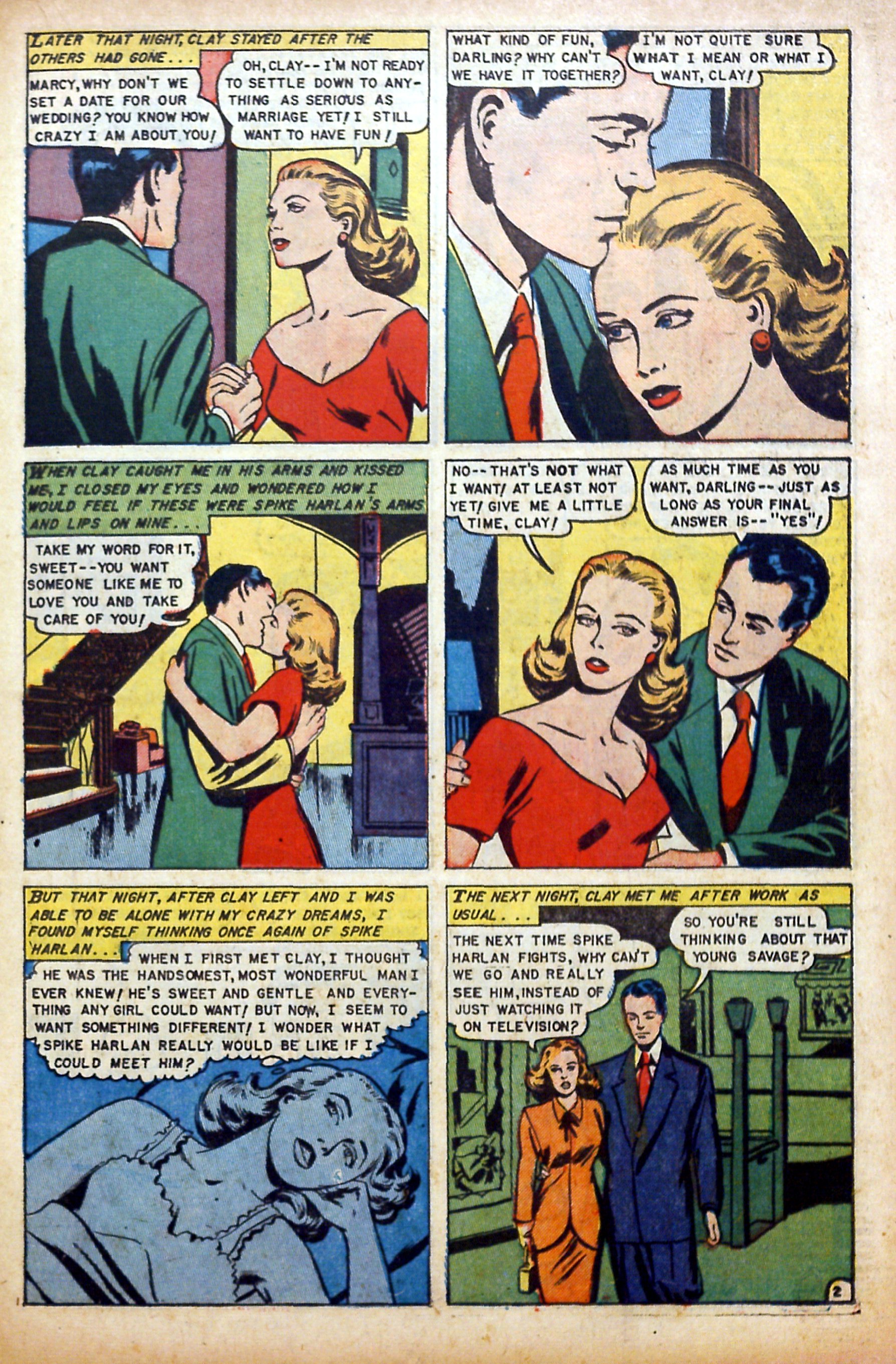 Read online Glamorous Romances comic -  Issue #64 - 19